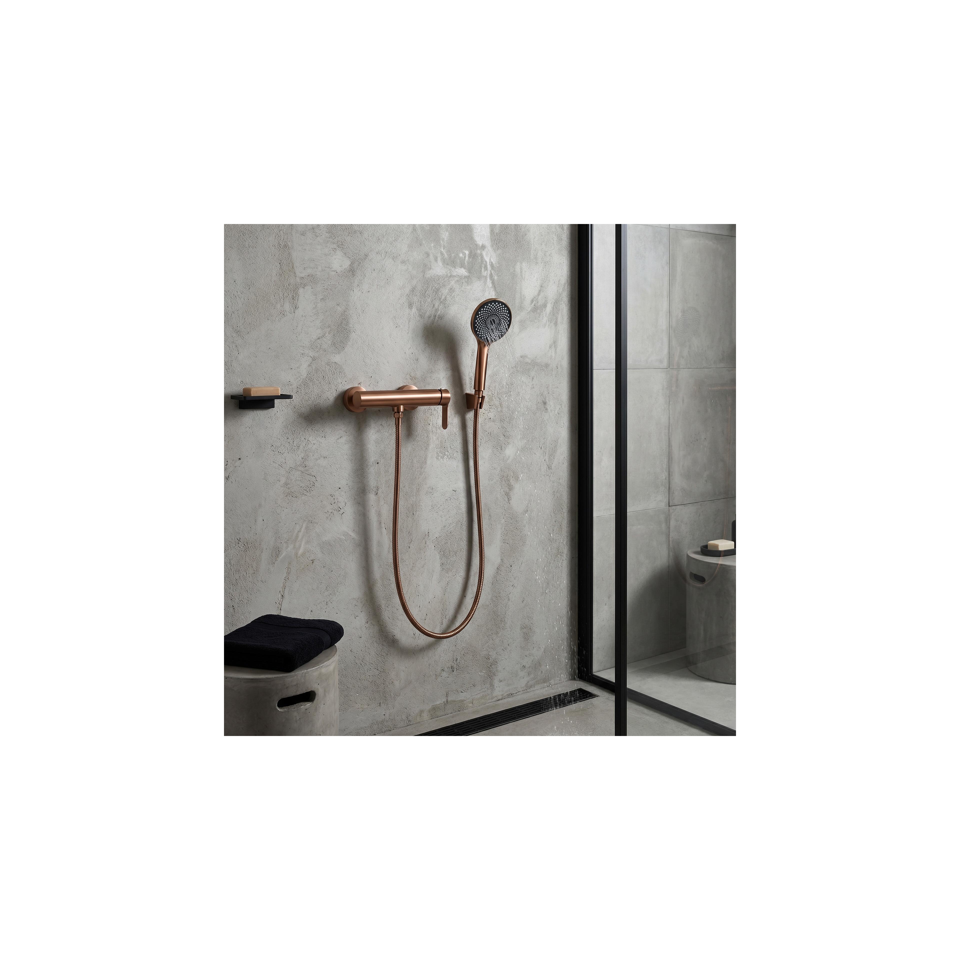 Baterie de duș REA Arcos Brush Copper