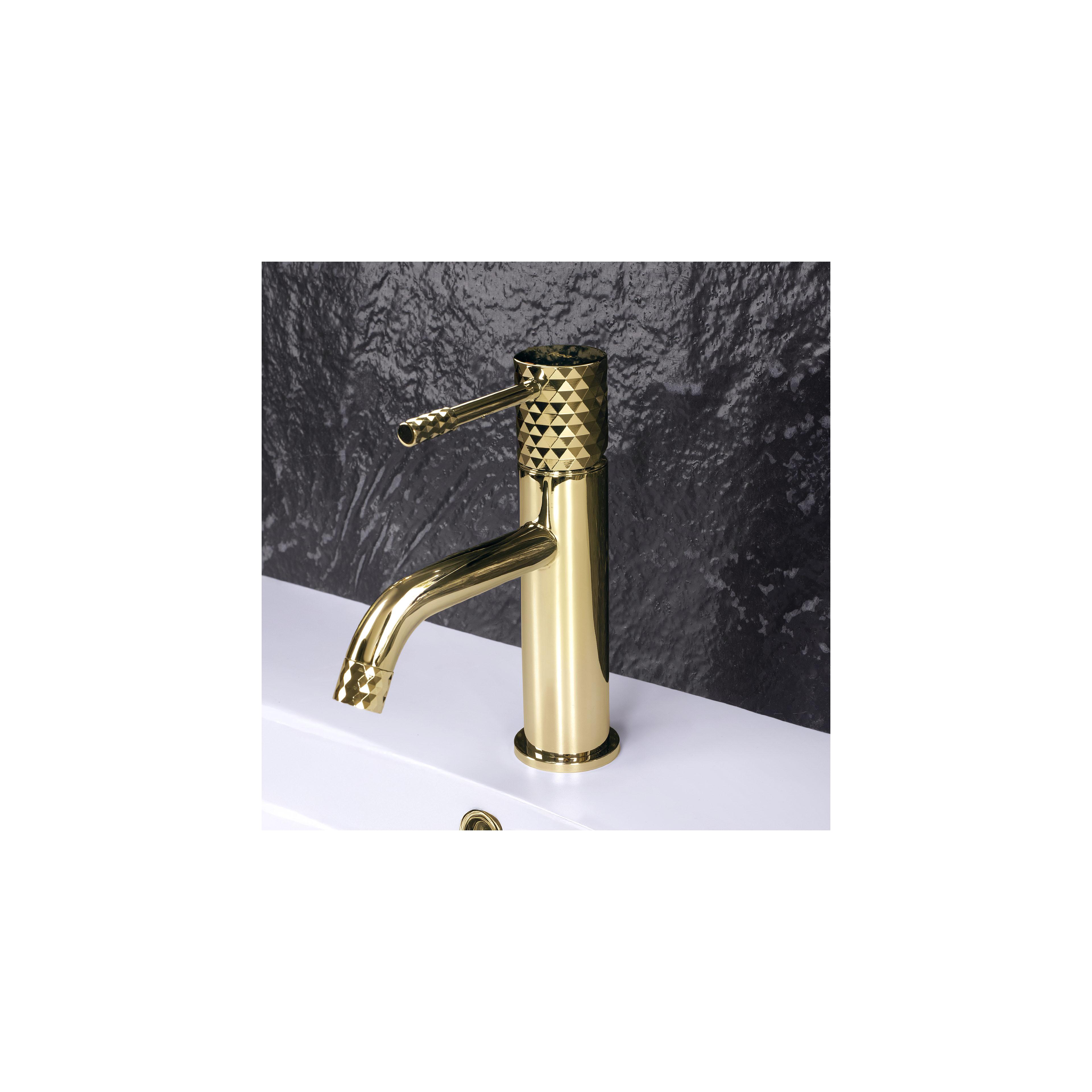 Смеситель Rea Lungo Diamond GoldLow