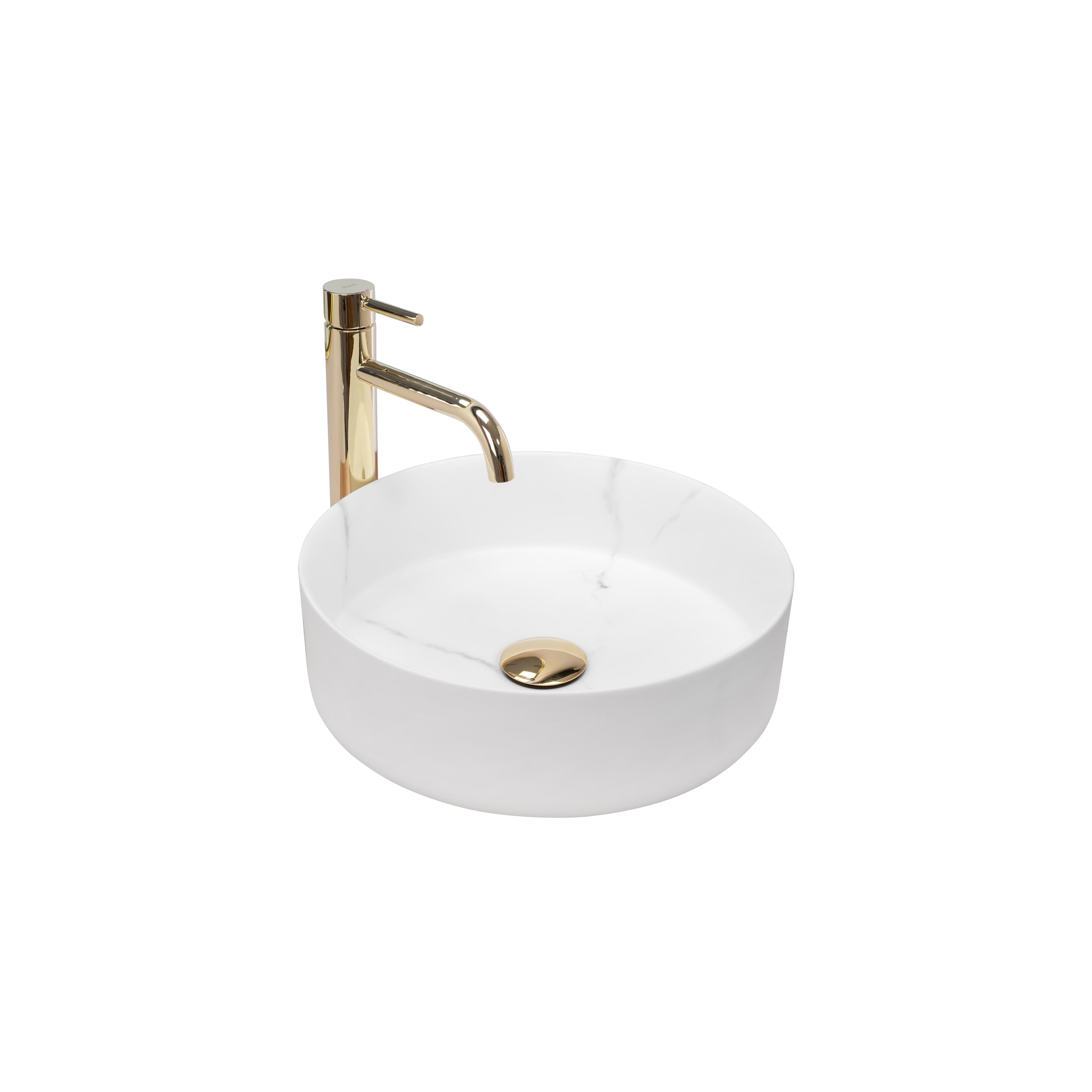 Lavoar pentru blat Rea Sami Marble Mat