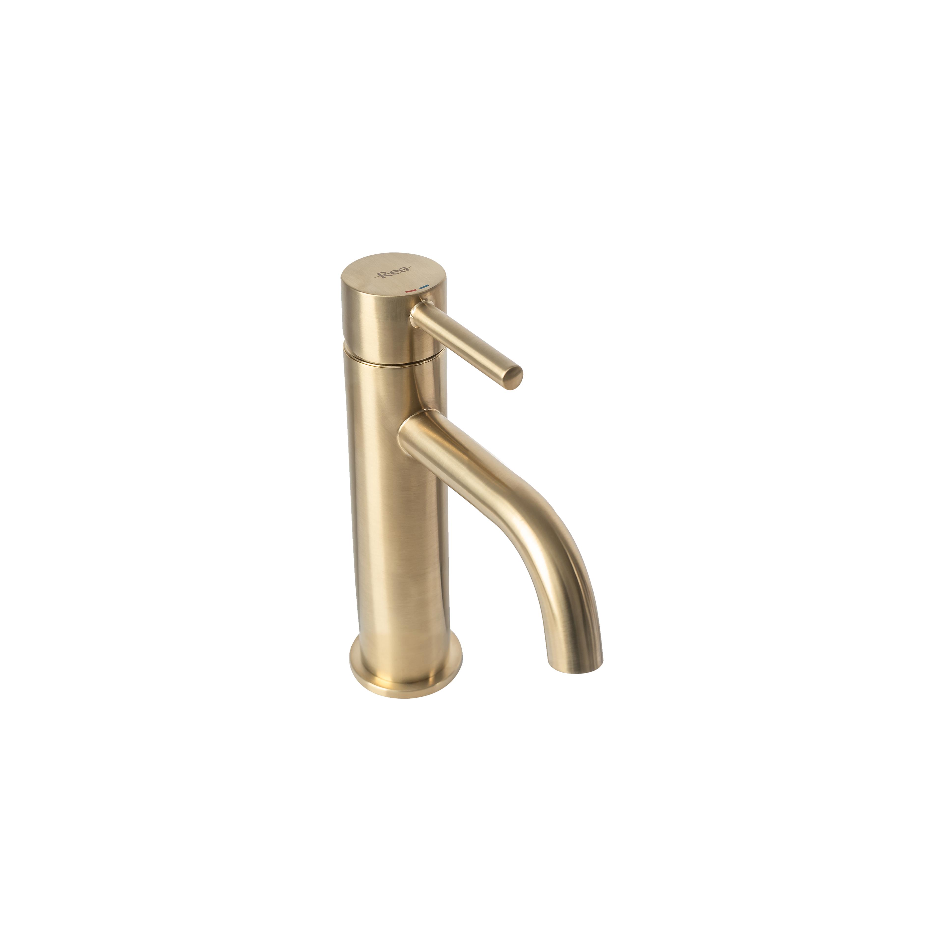 Bathroom faucet Rea Lungo  Gold Brush