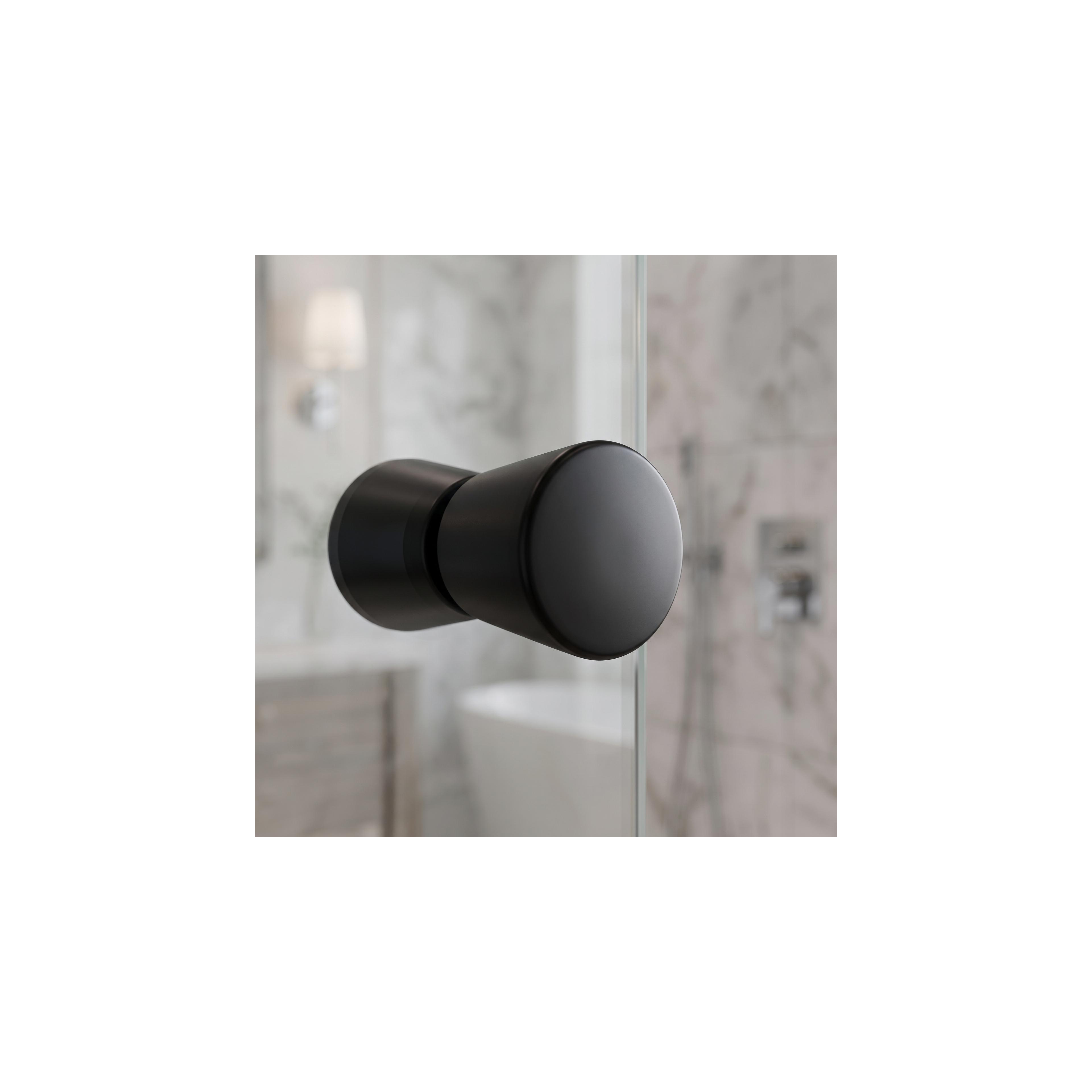 Tirador para puerta de ducha Rea 03 Black