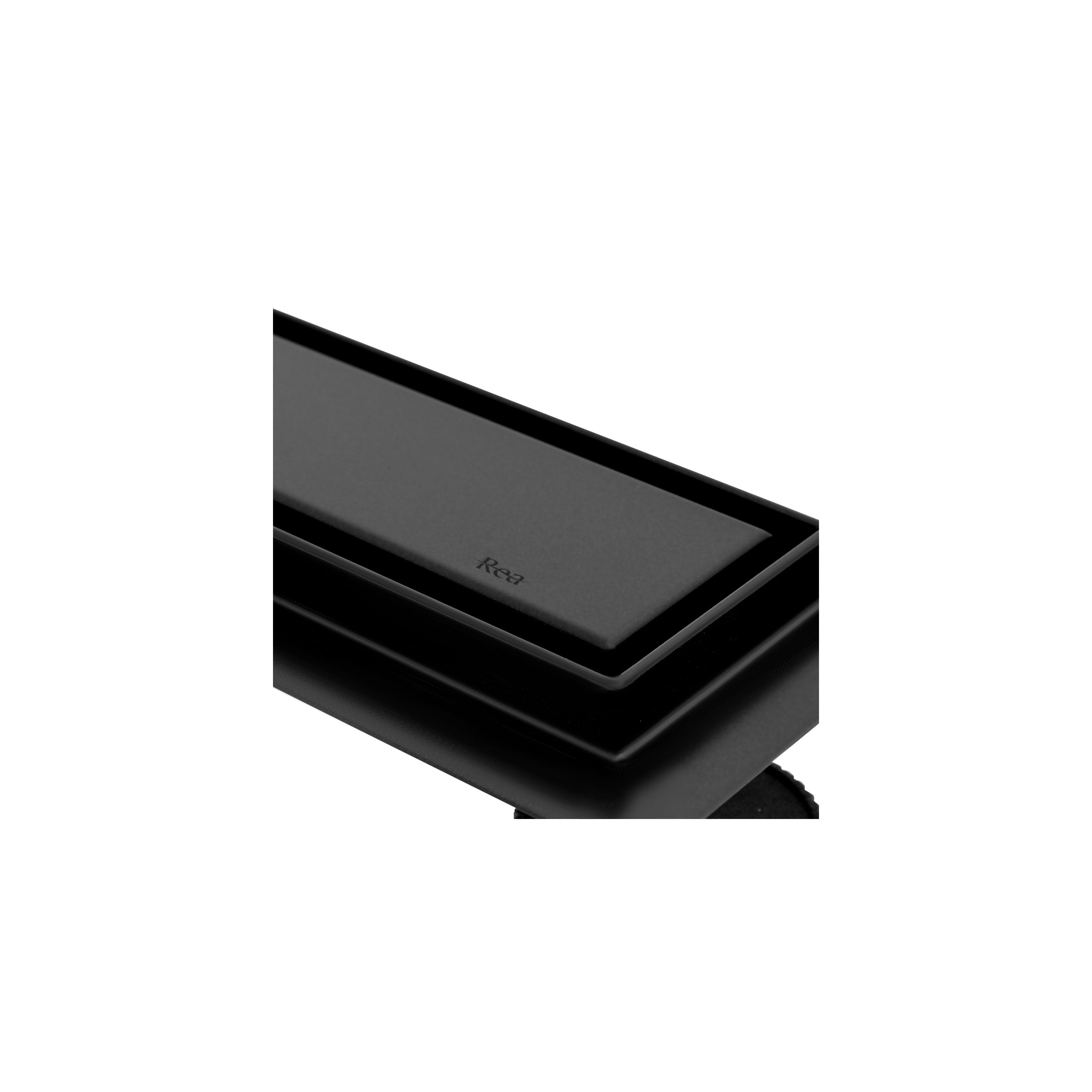 Rigola dus REA PURE NEO PRO black matt 100