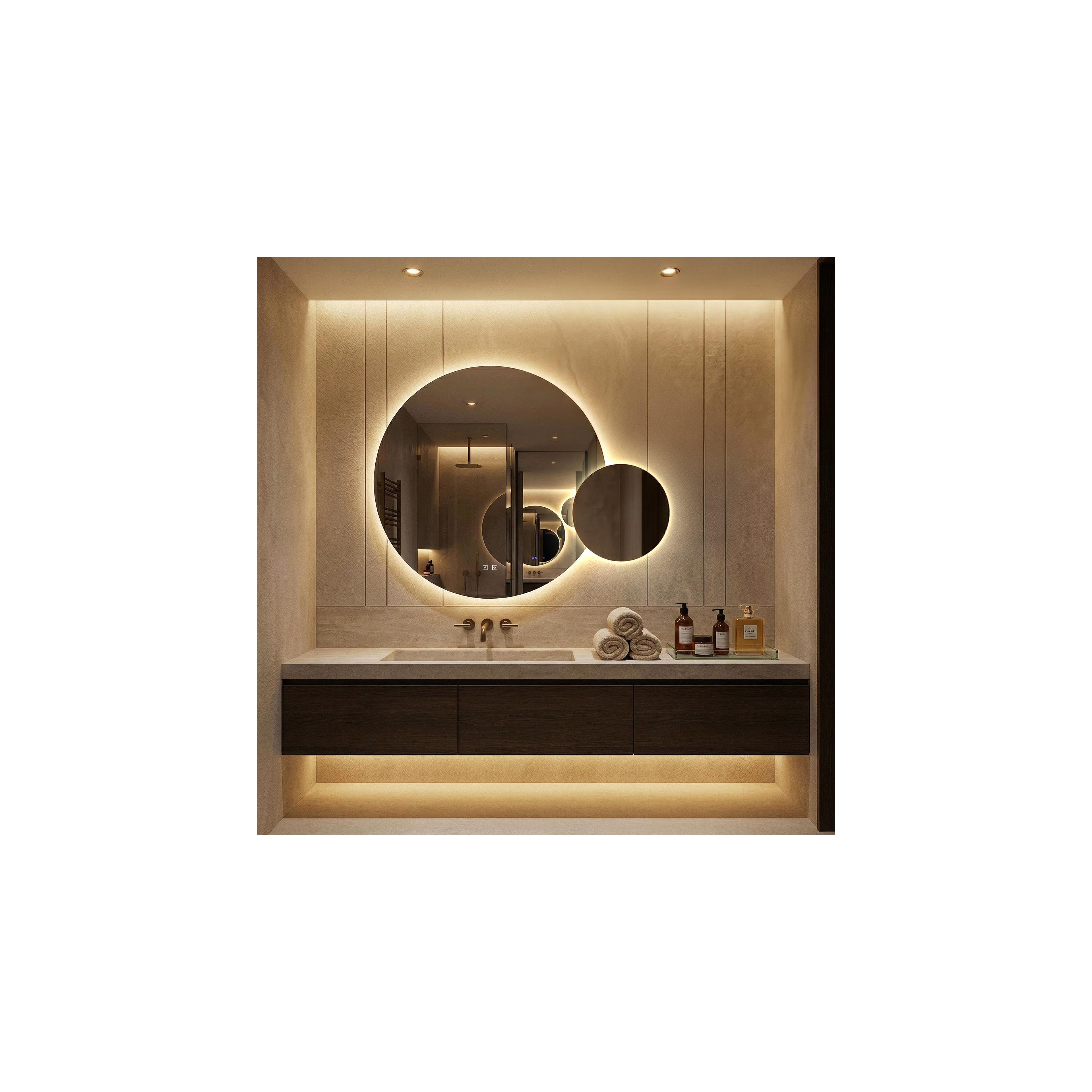 Specchio LED R-8040 80cm + 40cm