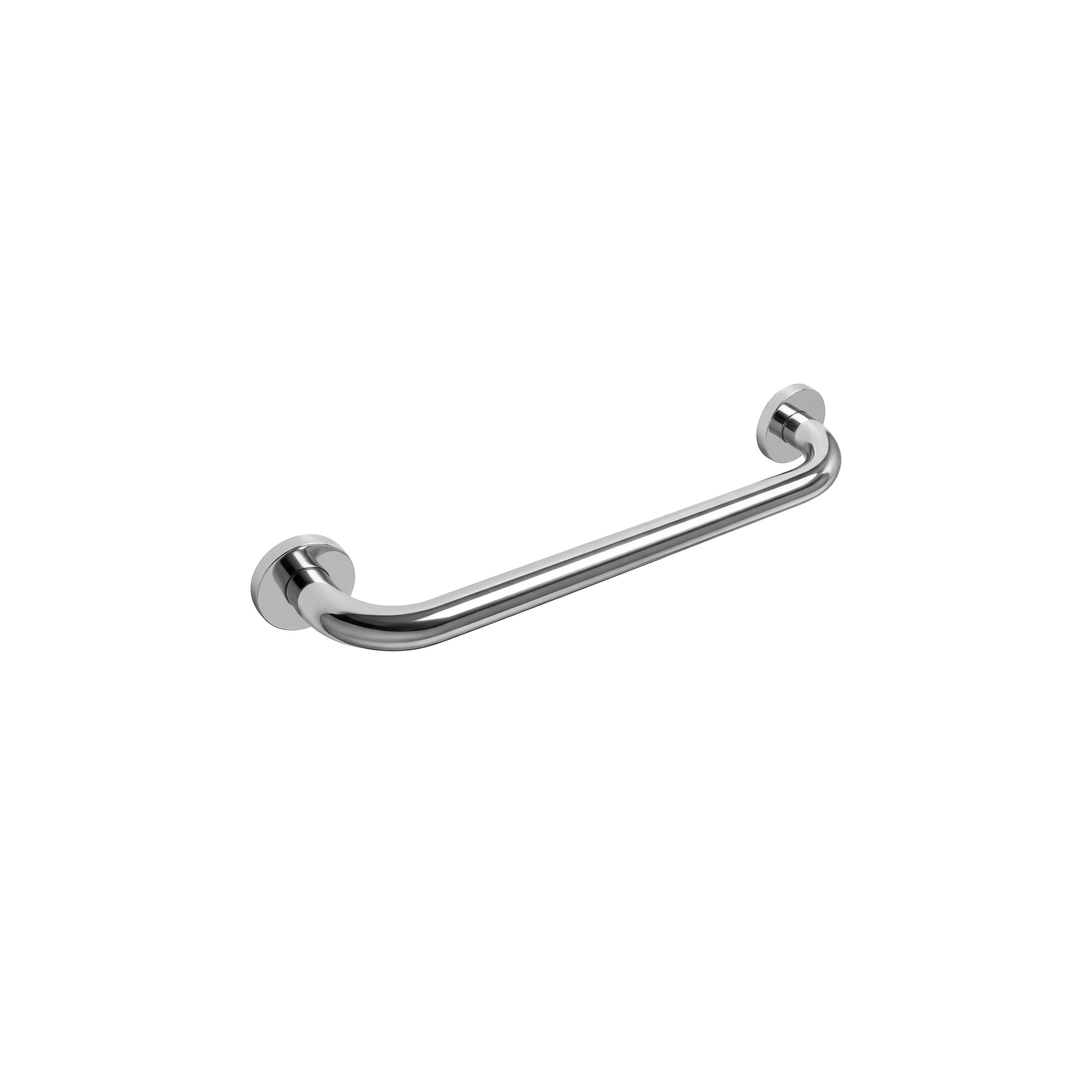 Rak badrumsstödhandtag Chrome 40cm