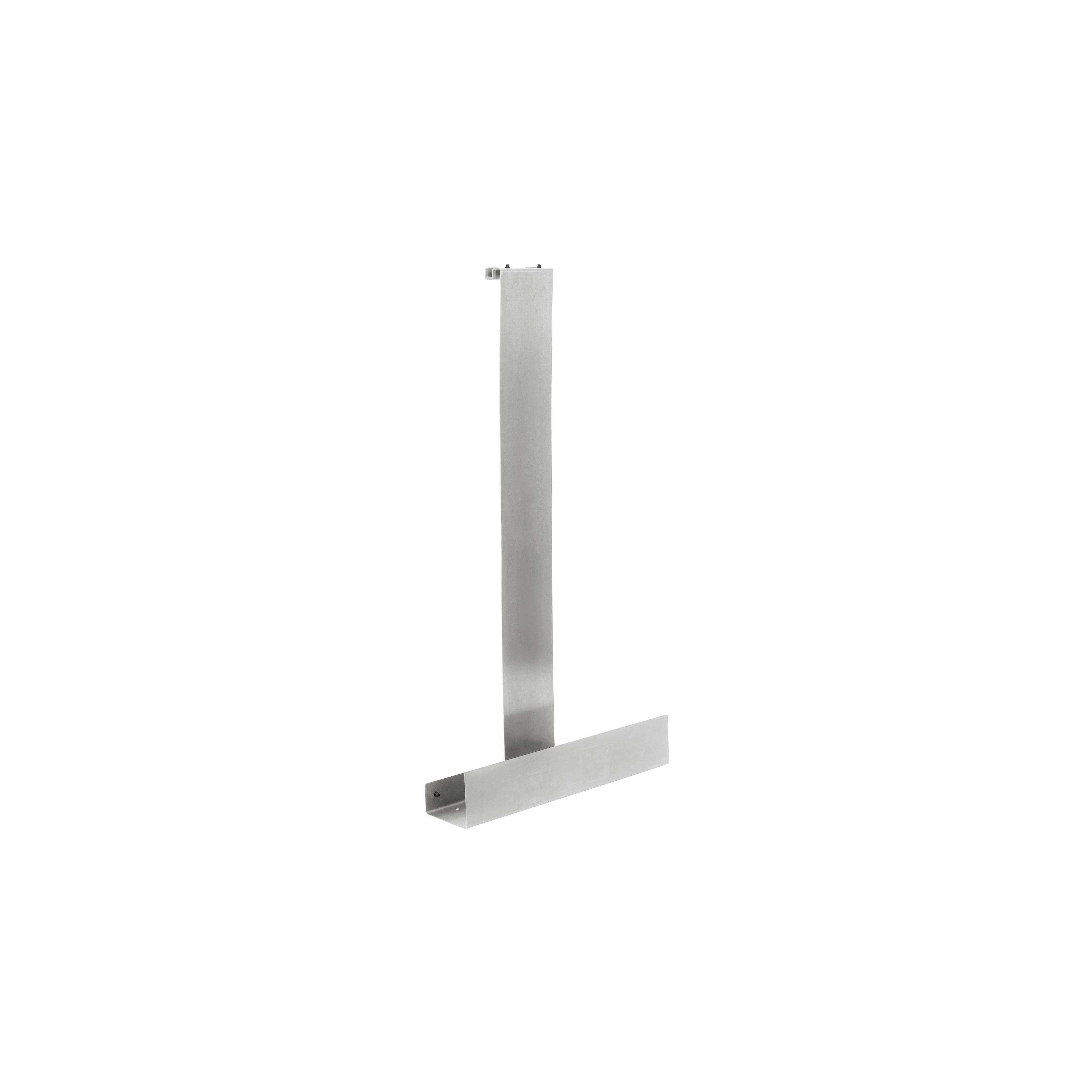 Polička TORI Nickel brushed INOX