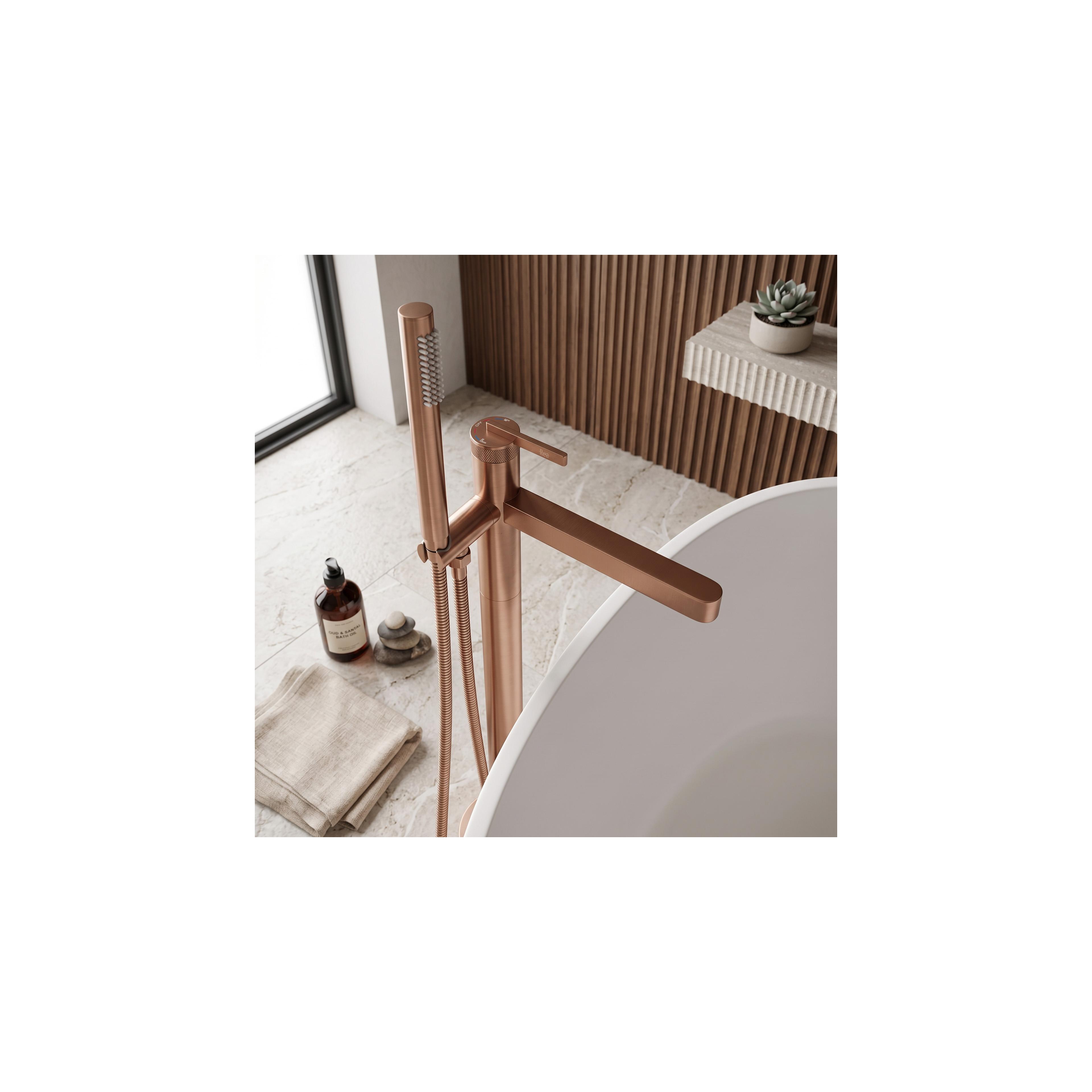 Robinet autoportant Rea Grace Brush Copper