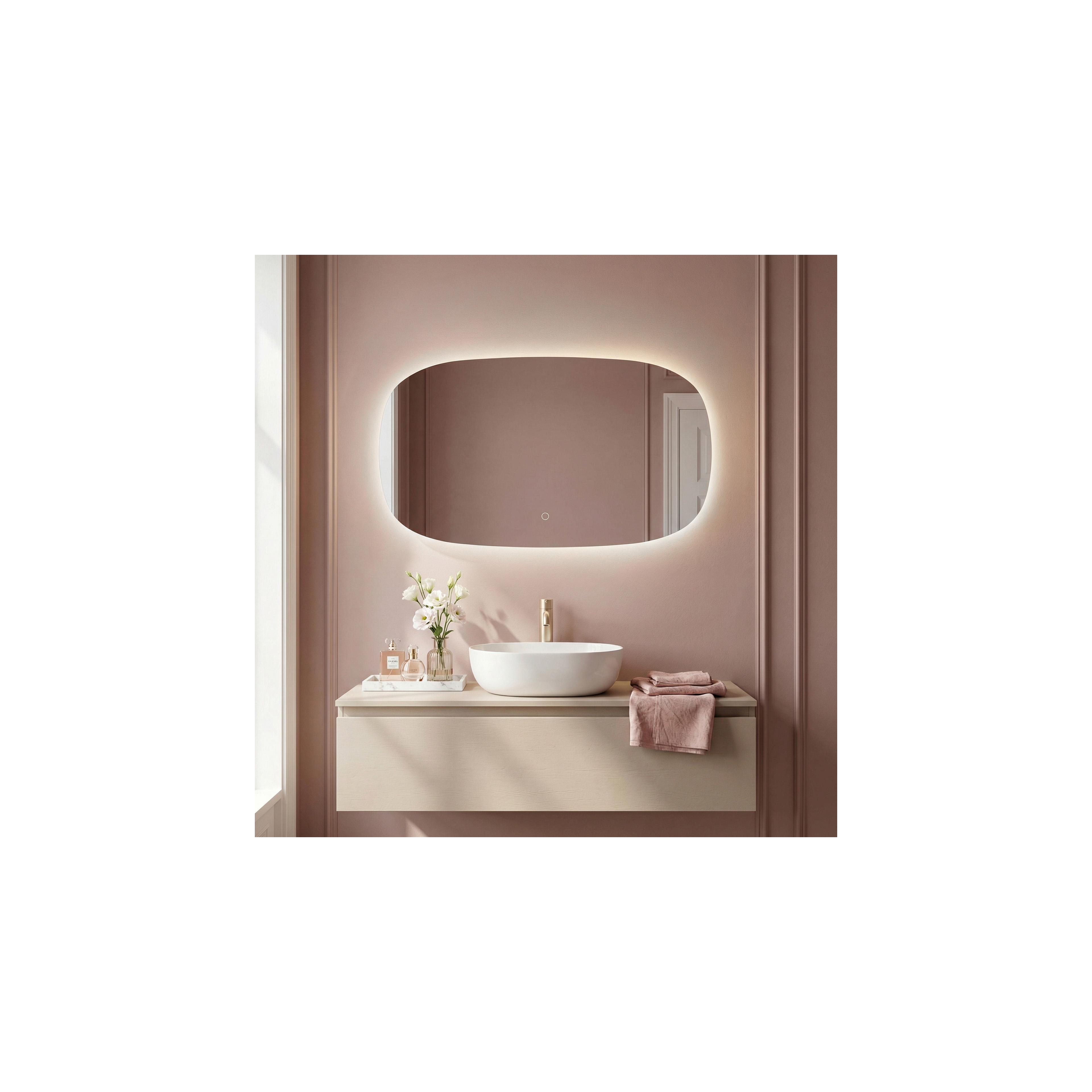 Mirror LED 100x60cm TOP-4
