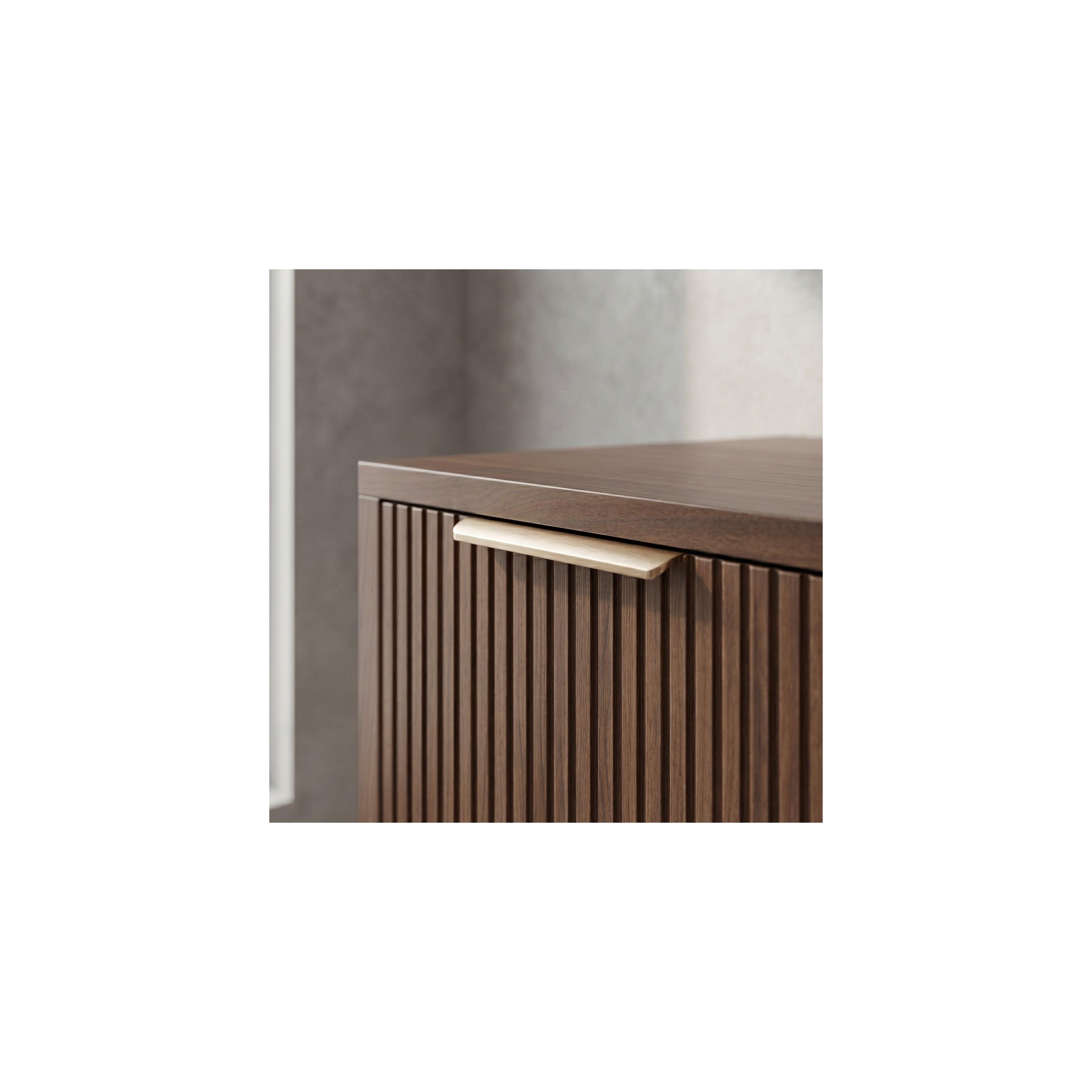 Bathroom vanity cabinet Rea Core 80cm Brown