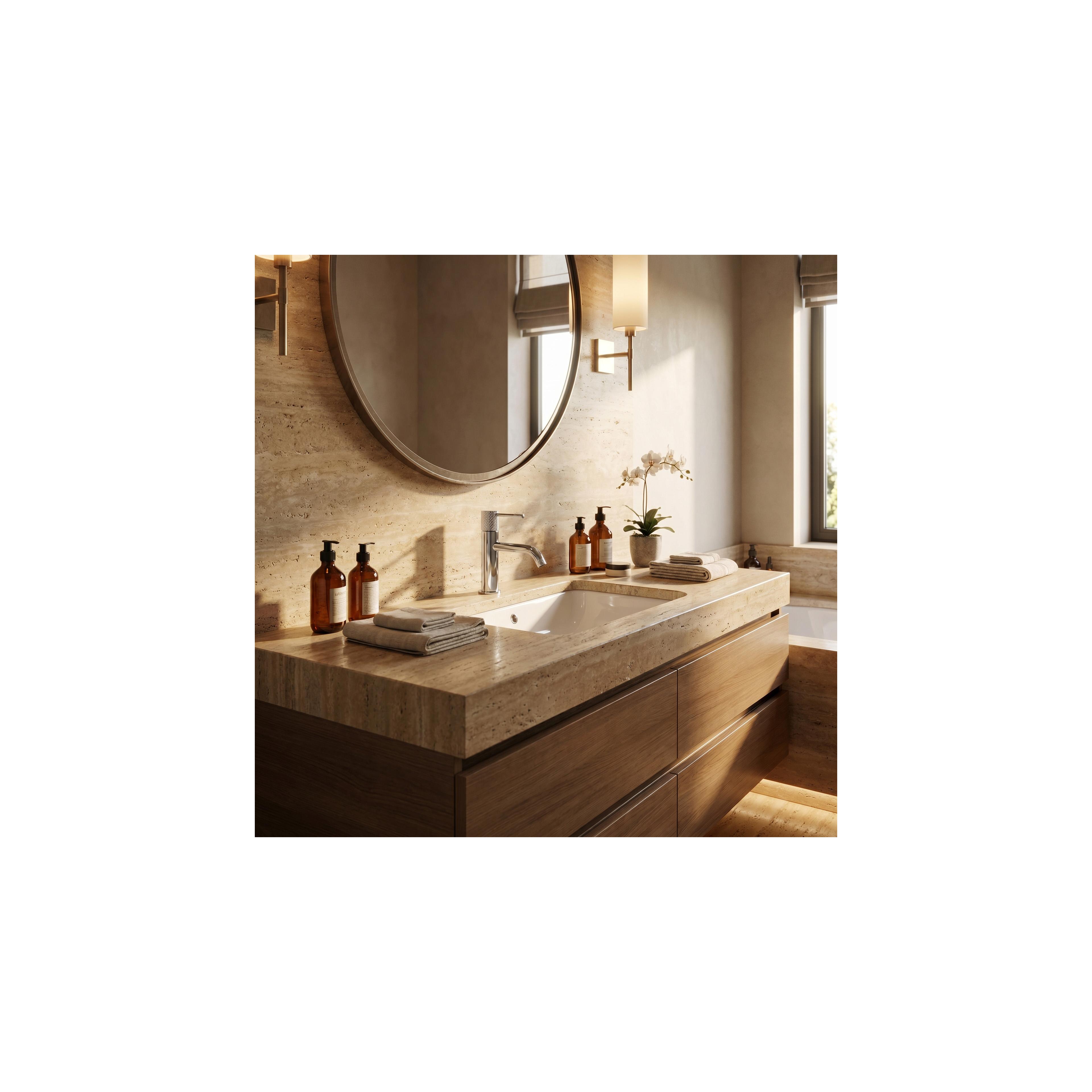 Bathroom faucet Rea Venti Chrome Low