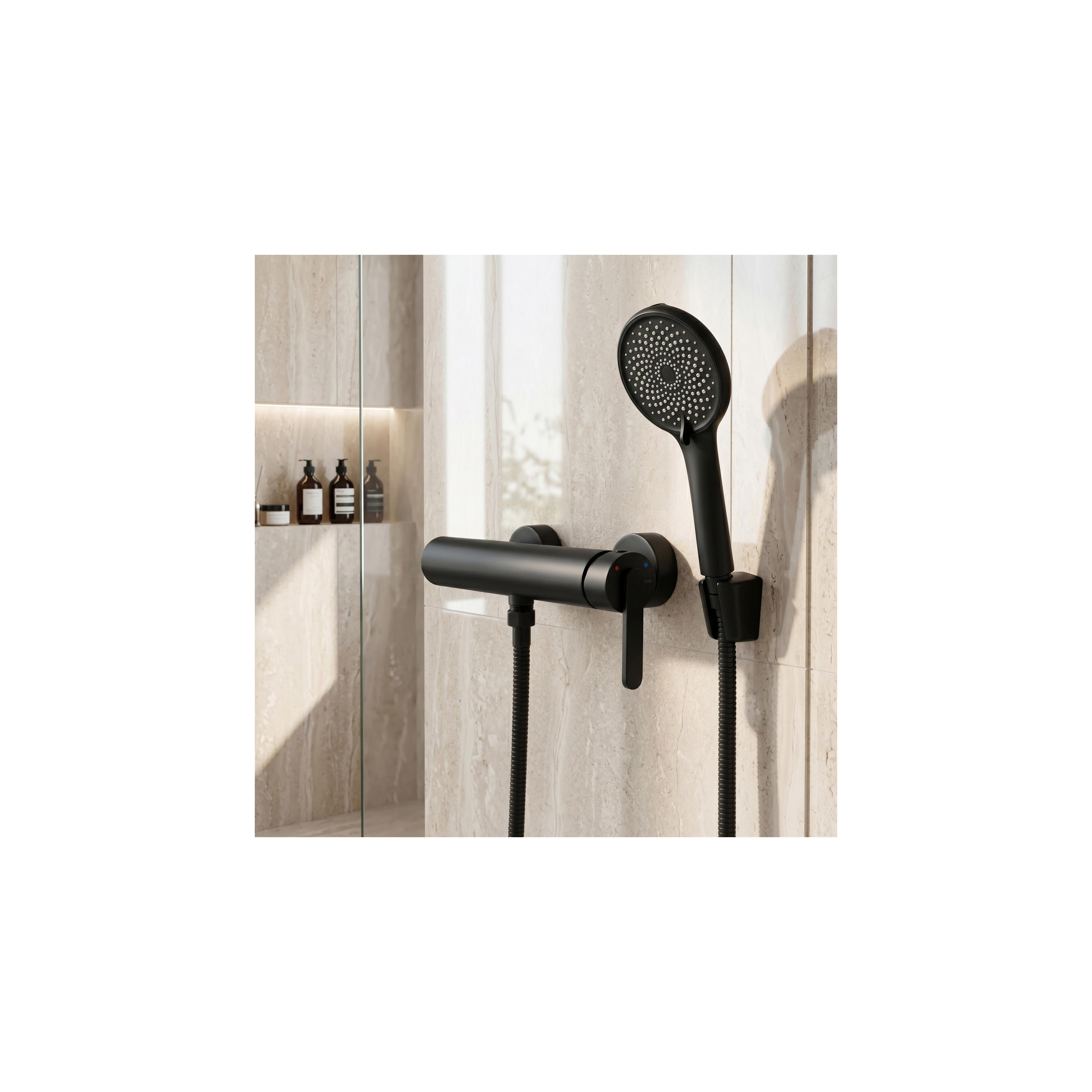 Bathtub faucet REA Ontario Side Black