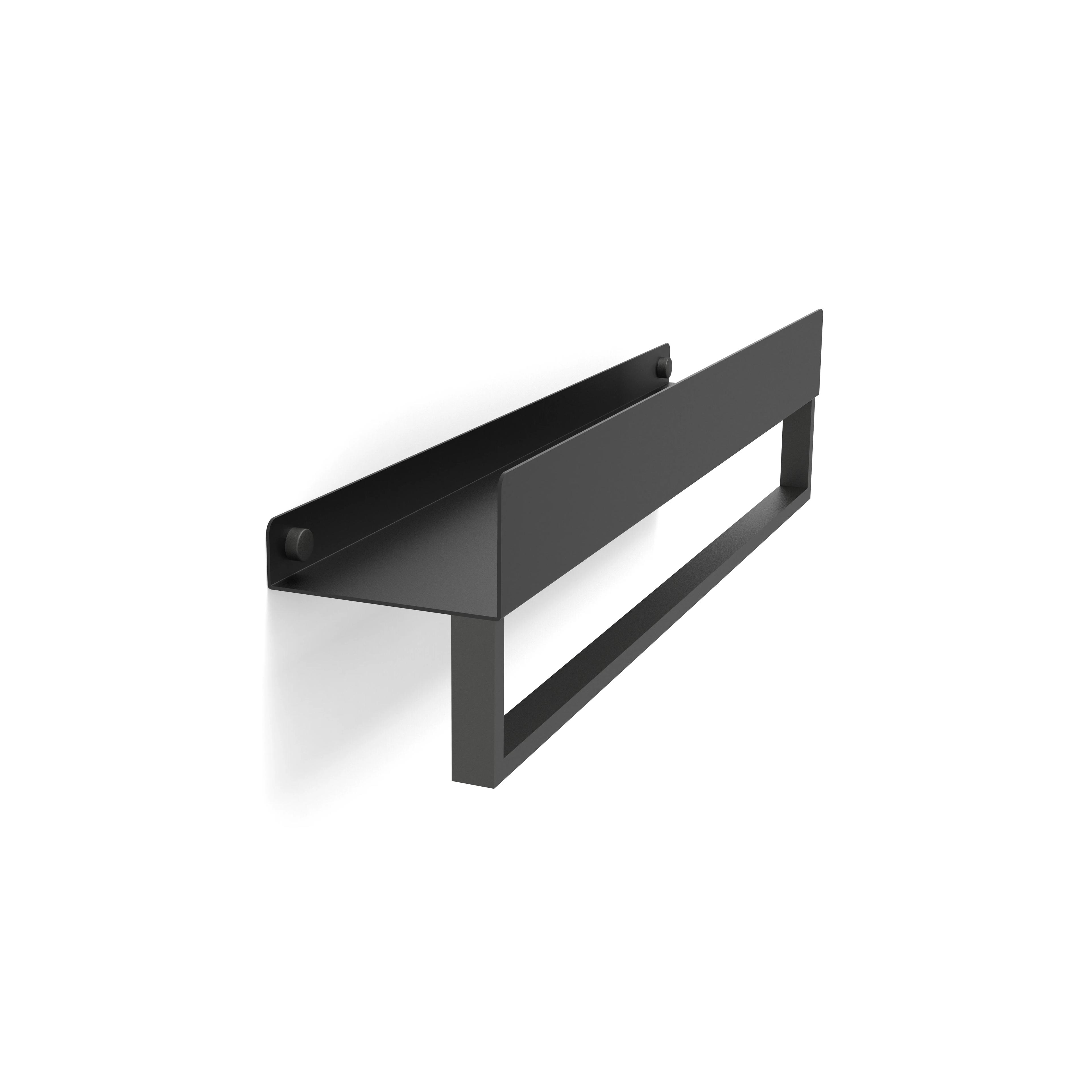 Estante de baño SF01 45cm black matt