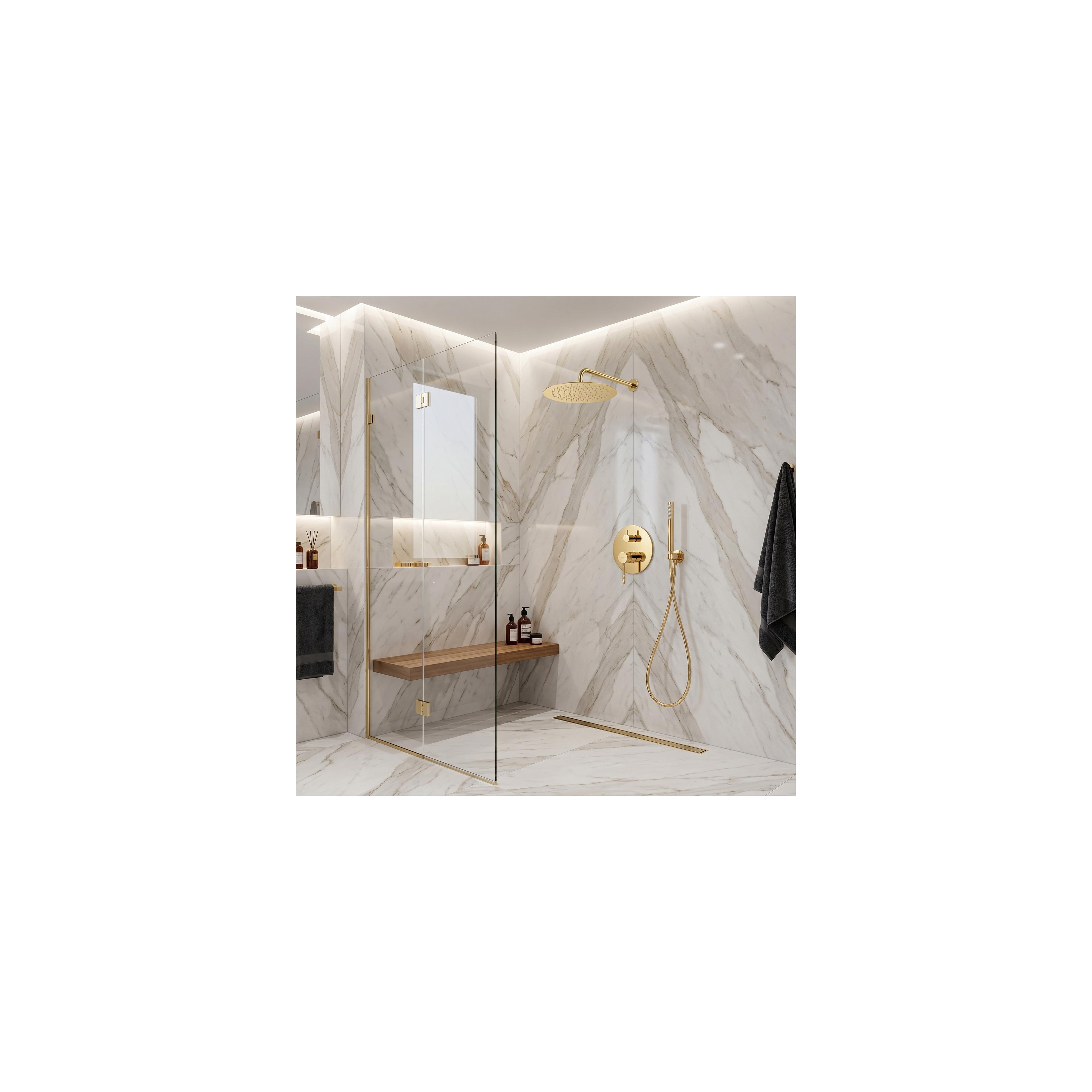 Set doccia da incasso Rea Venti Gold + BOX