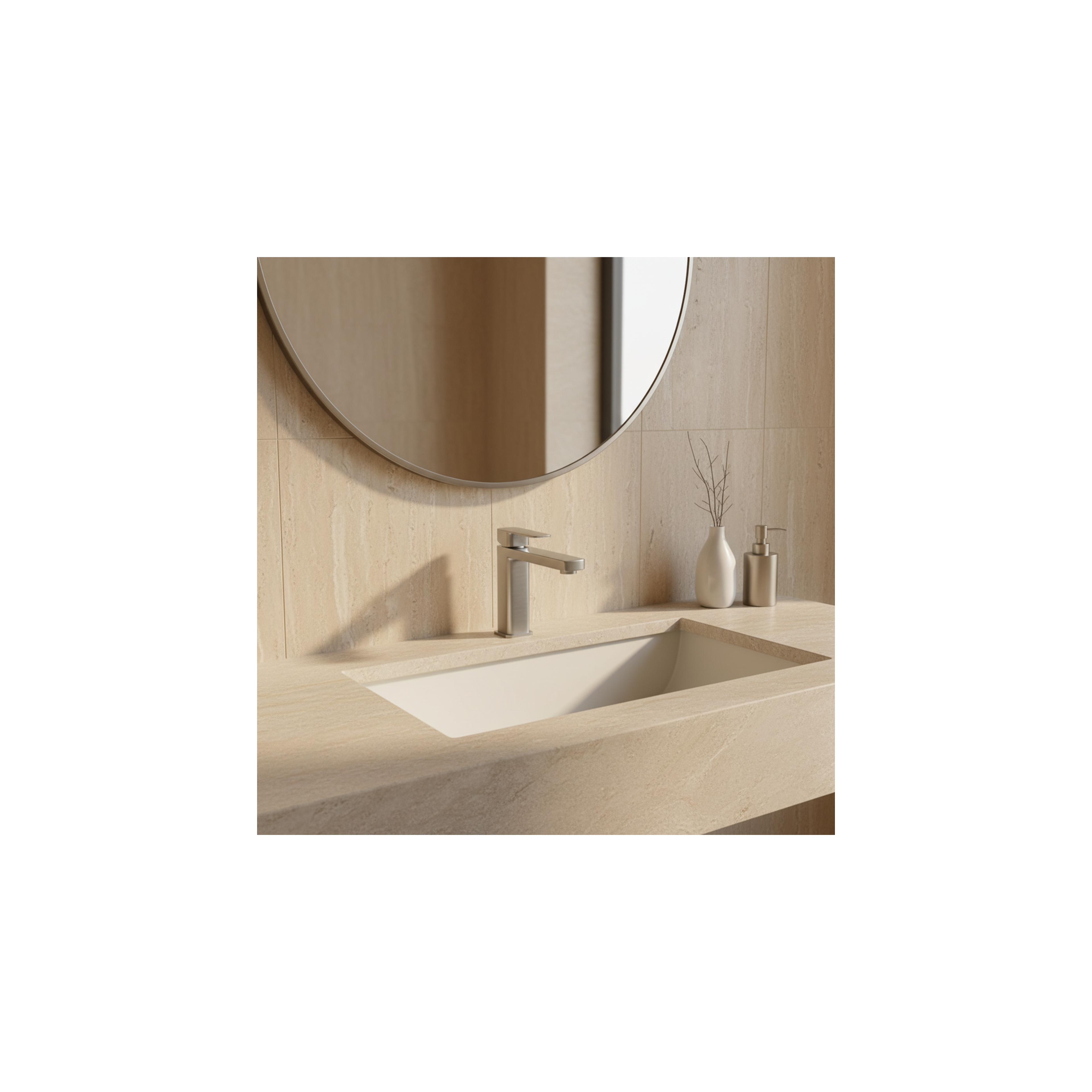 Robinet de salle de bain Rea Arlo Brush Nickle
