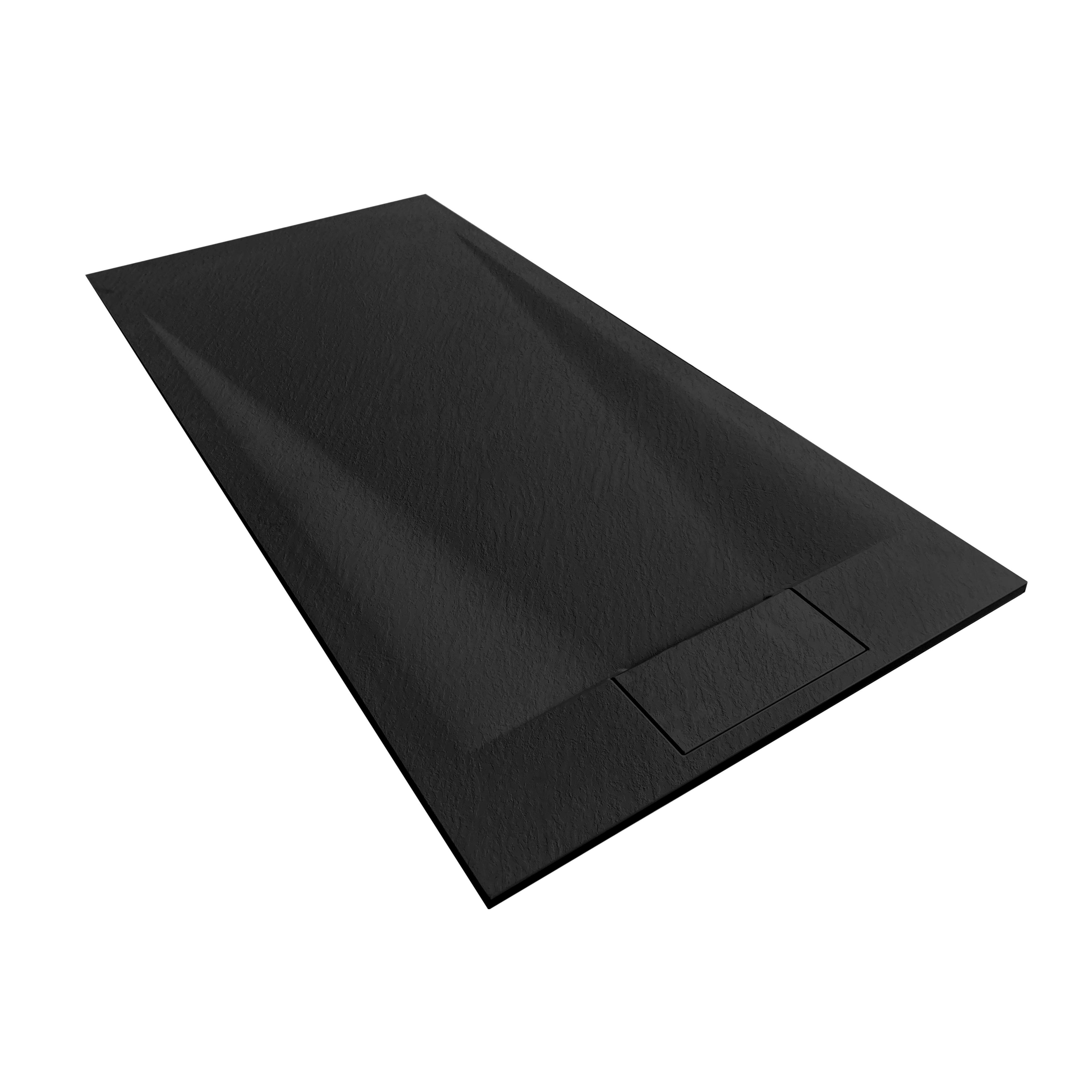 Shower tray Bazalt Black 80x120