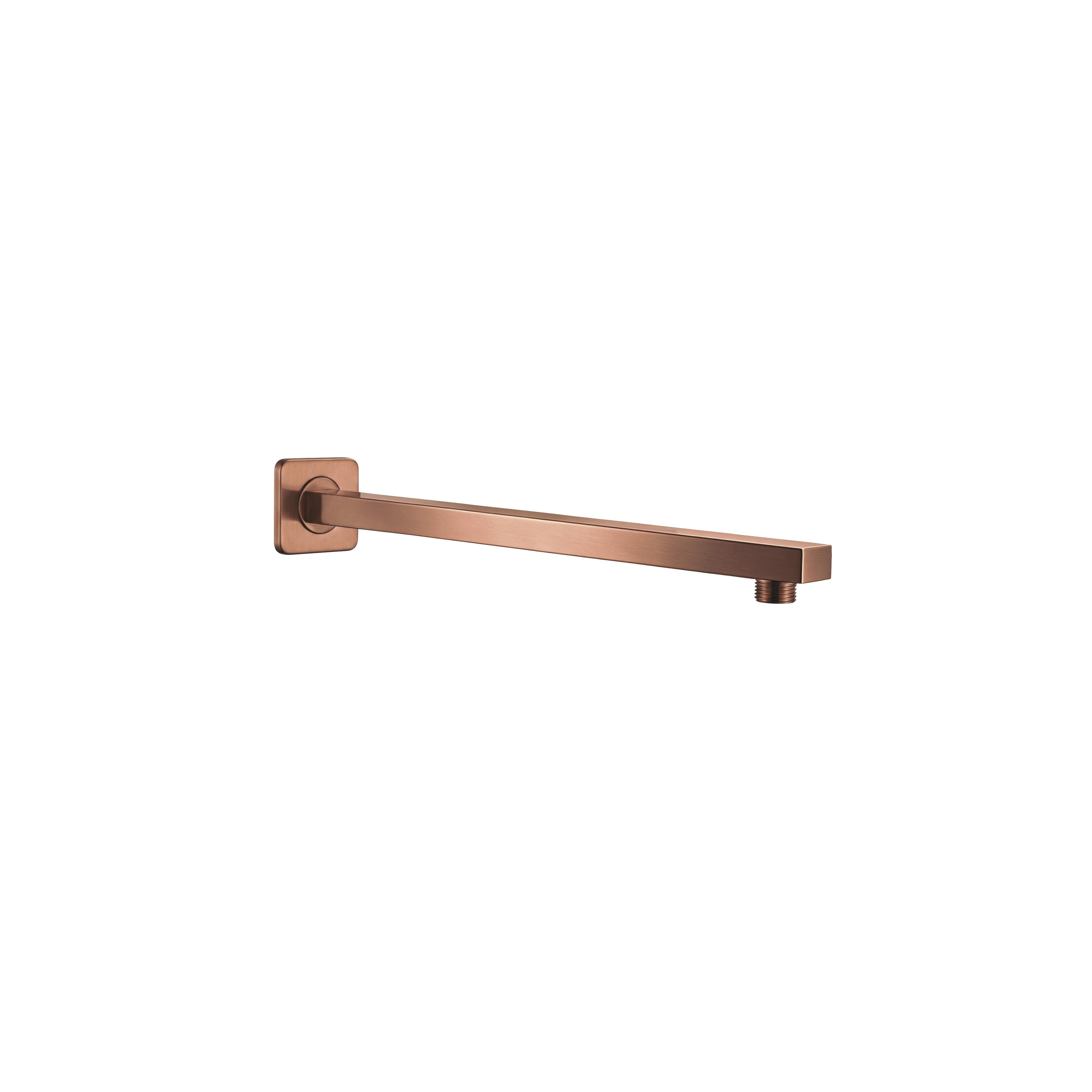 Fyrkantig duscharm REA JS-9022BRG 40cm Brush Copper