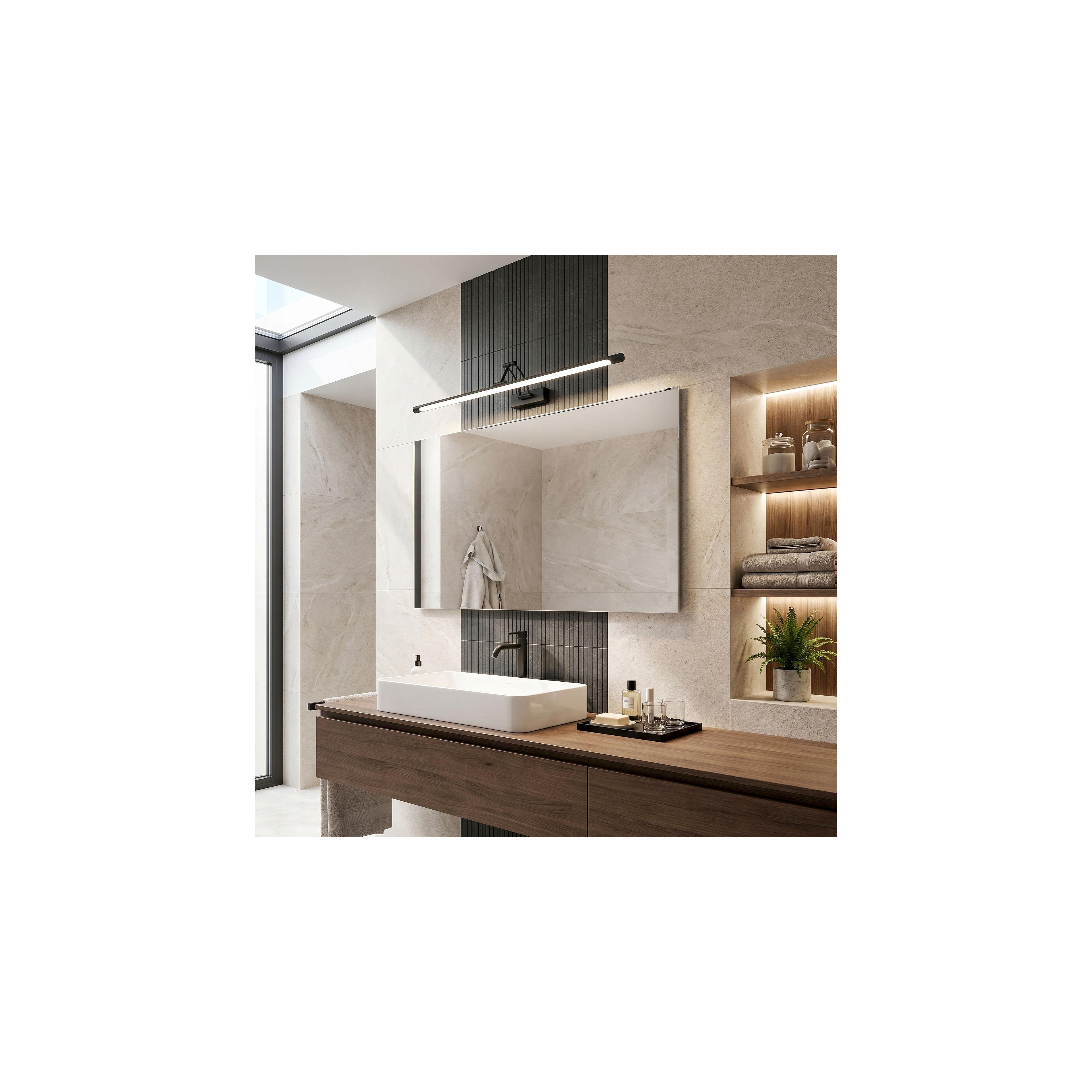 Bad LED-Wandleuchte SWE026-1W 60cm Black