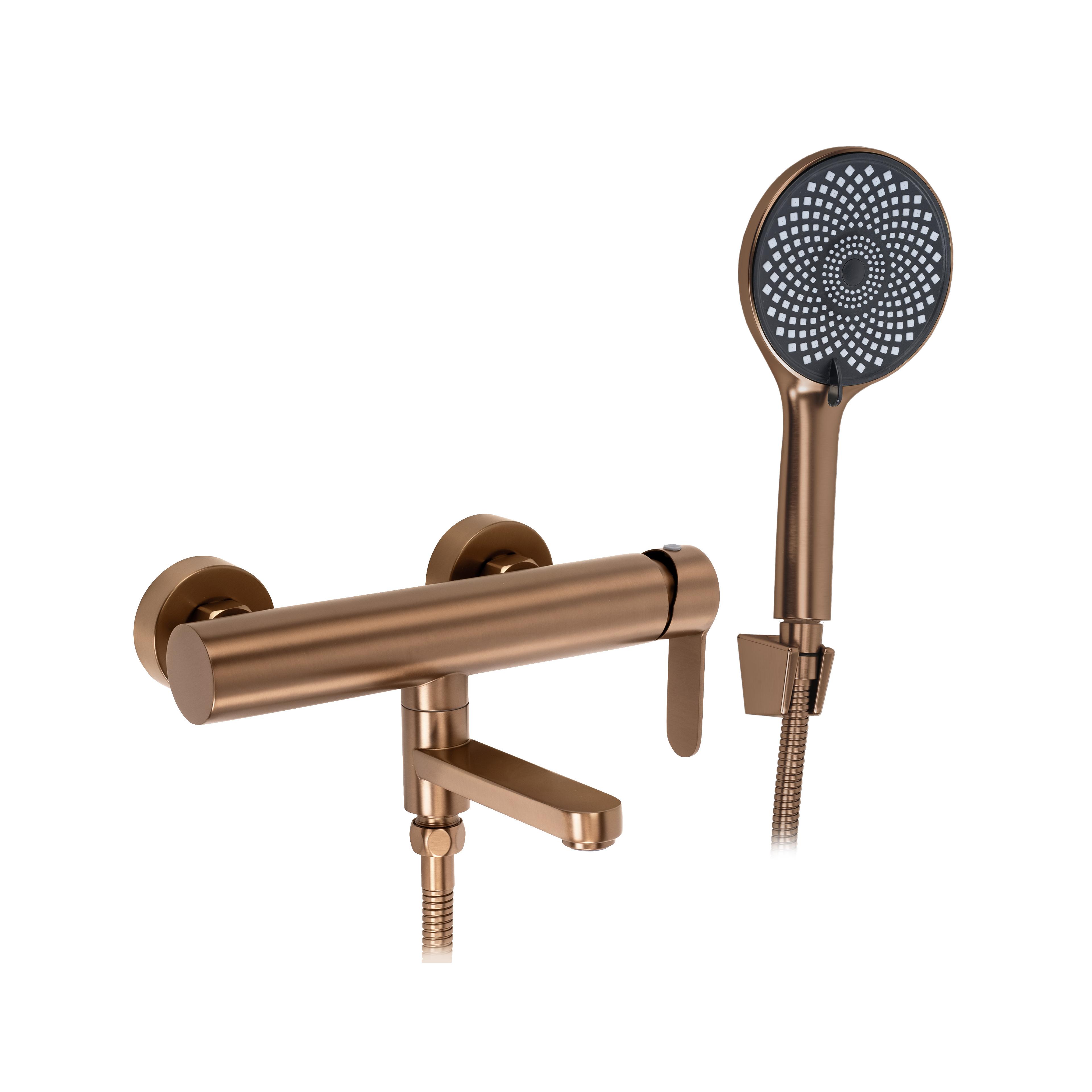 Baterie pentru cadă Rea Arcos Brushed Copper