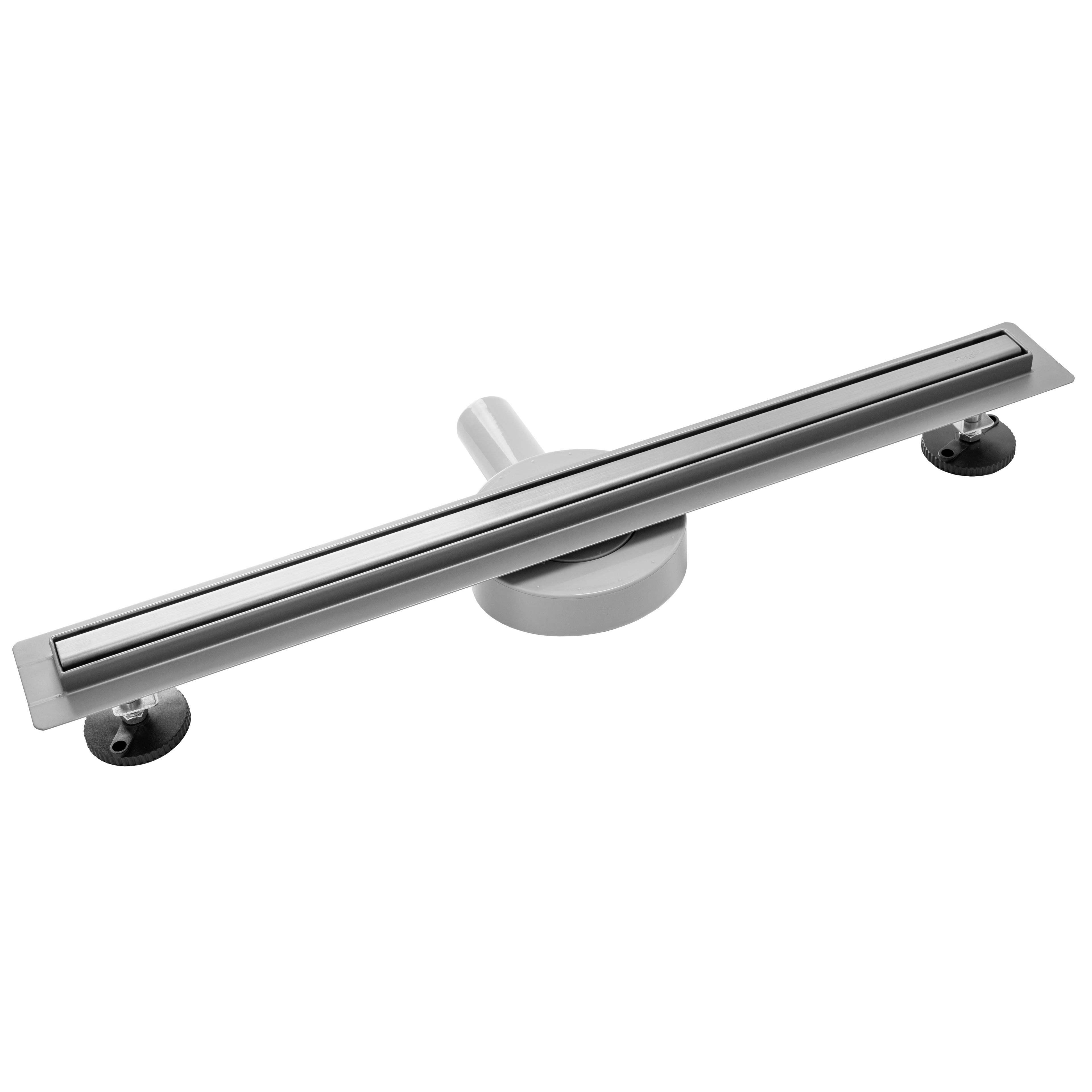 Лінійний злив Rea Neo Slim Pro Nickel Brush INOX 50