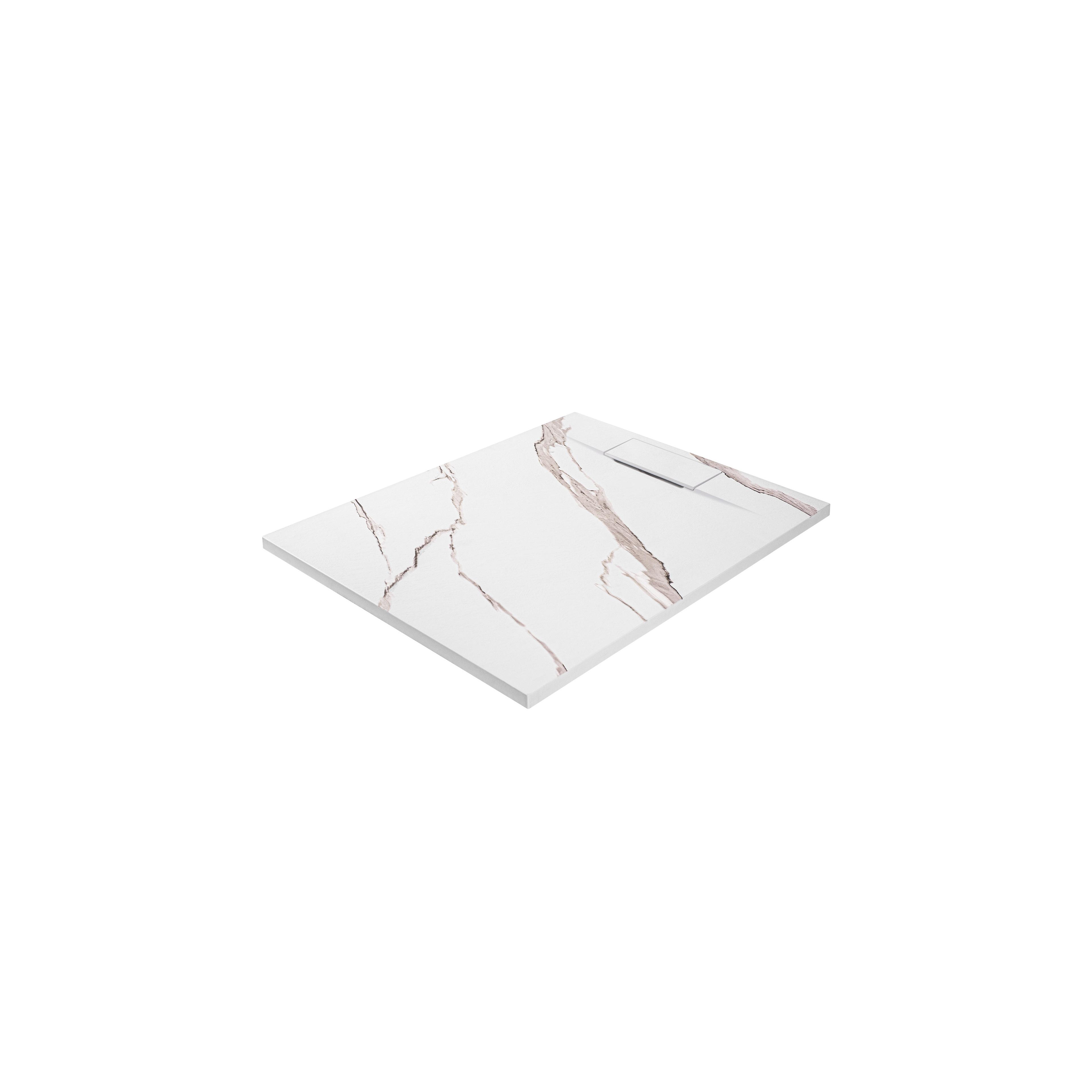 Dušikabiin Bazalt CARRARA WHITE 90x120