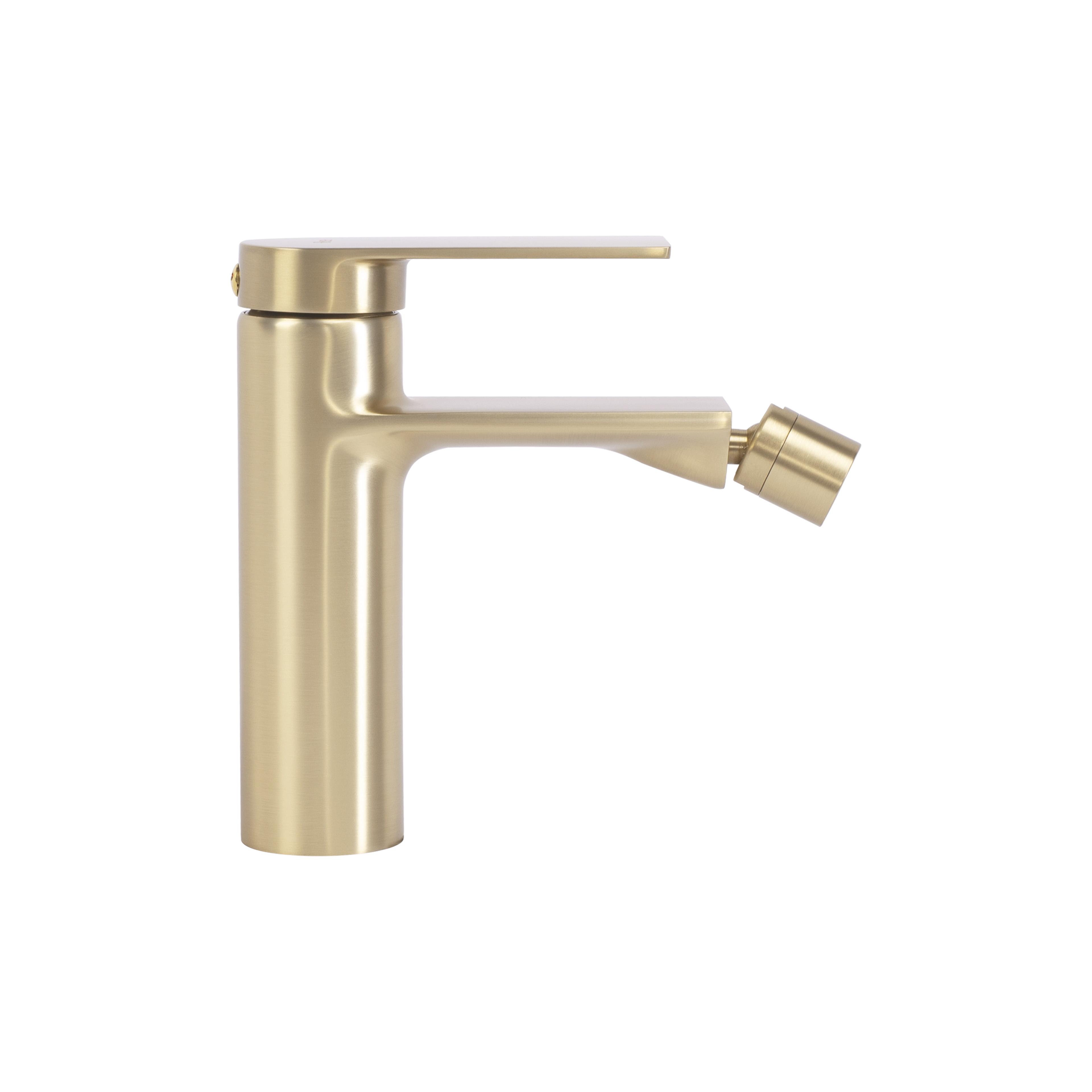Grifo para bidé Rea Storm Brush Gold