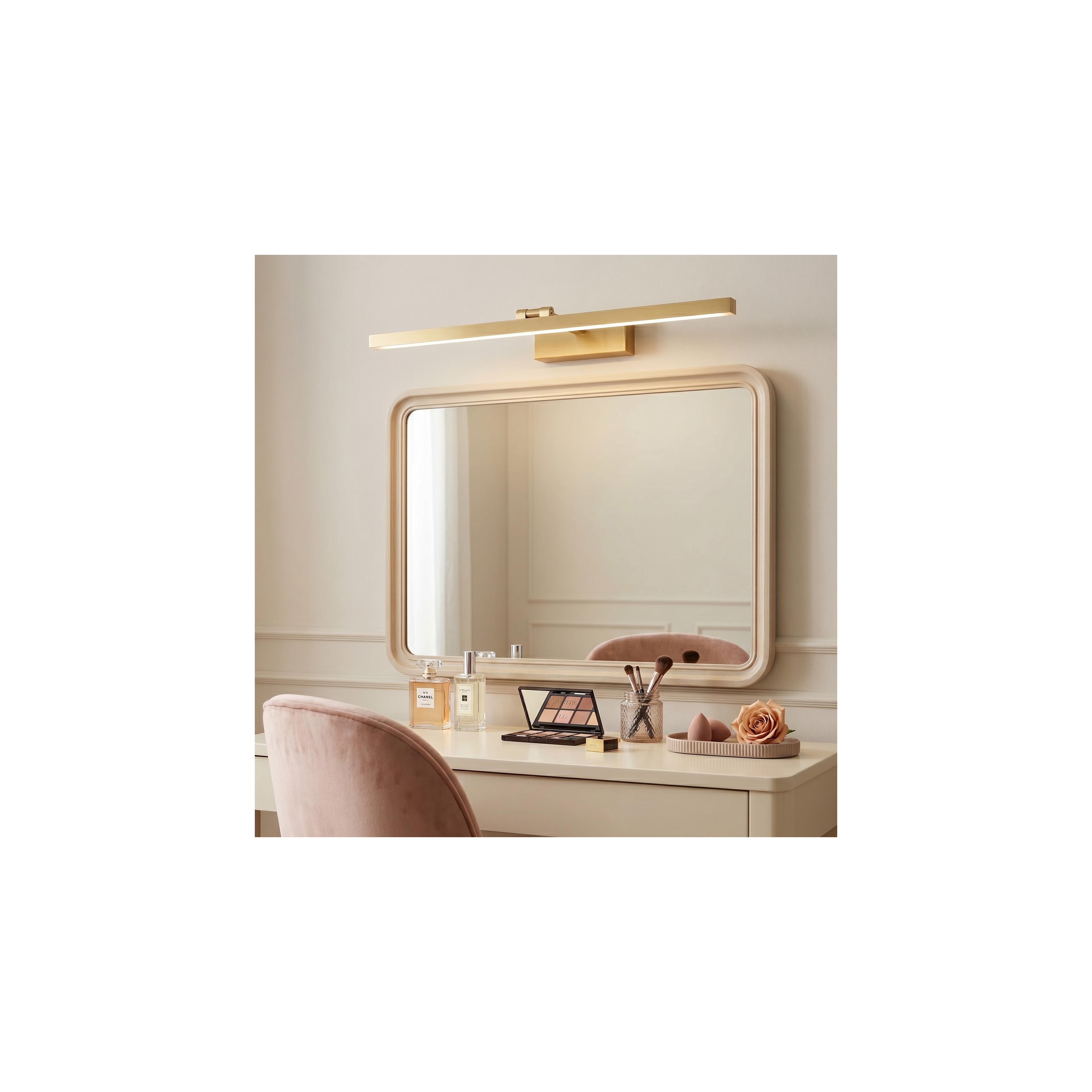 Bathroom LED wall sconce APP1865-1W 80 cm BRUSH GOLD