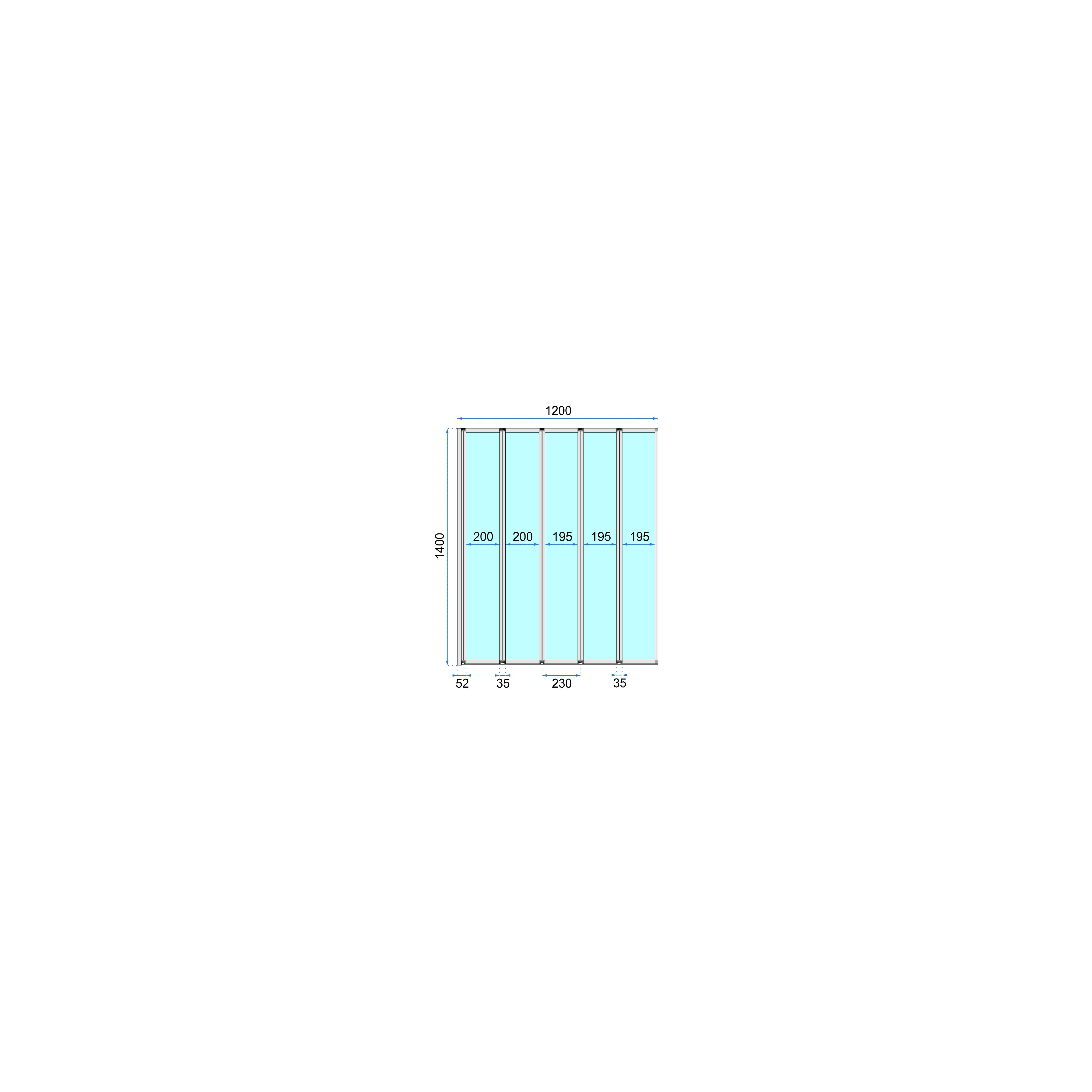 Rea Idea 120 badscherm
