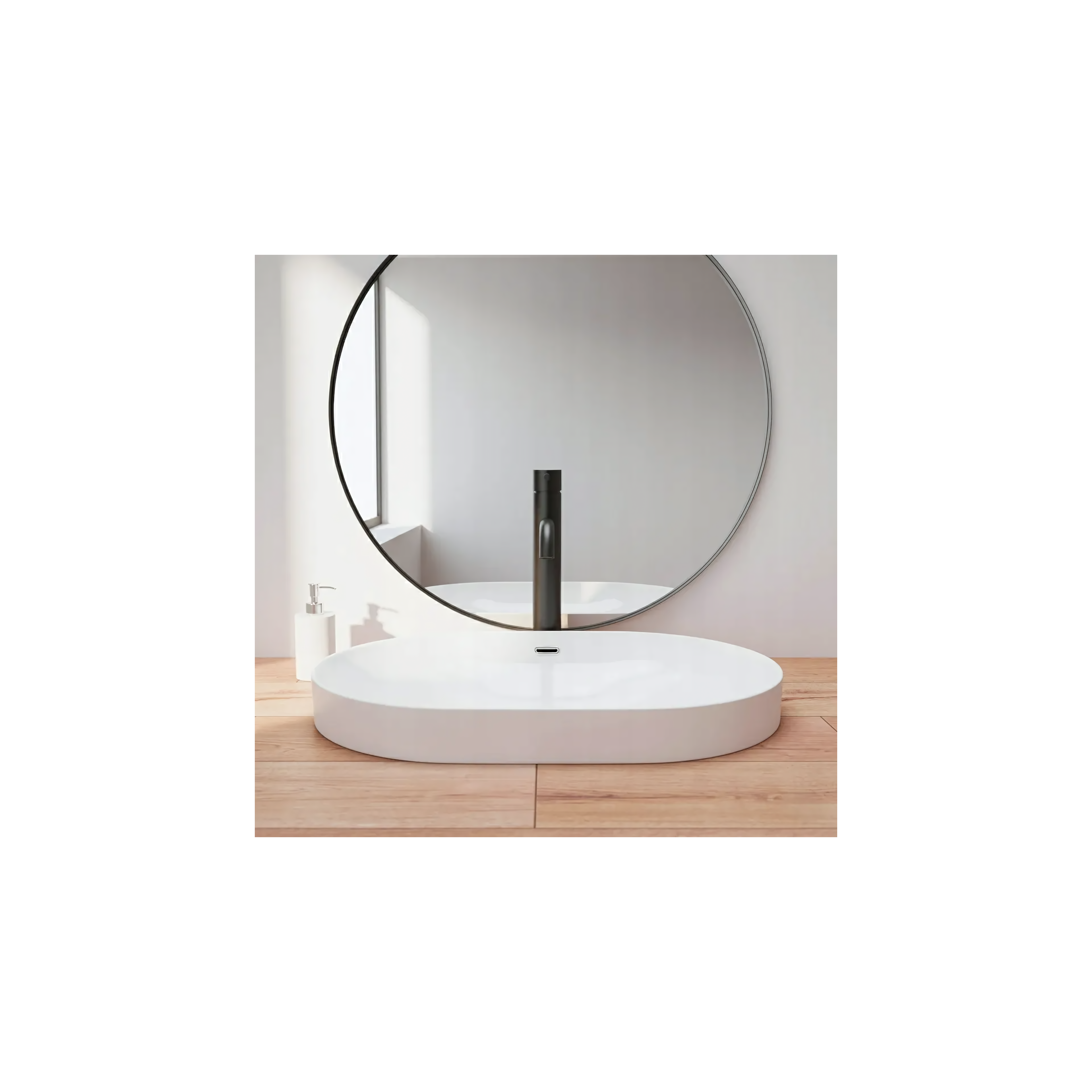 Countertop washbasin BASARO TERRA