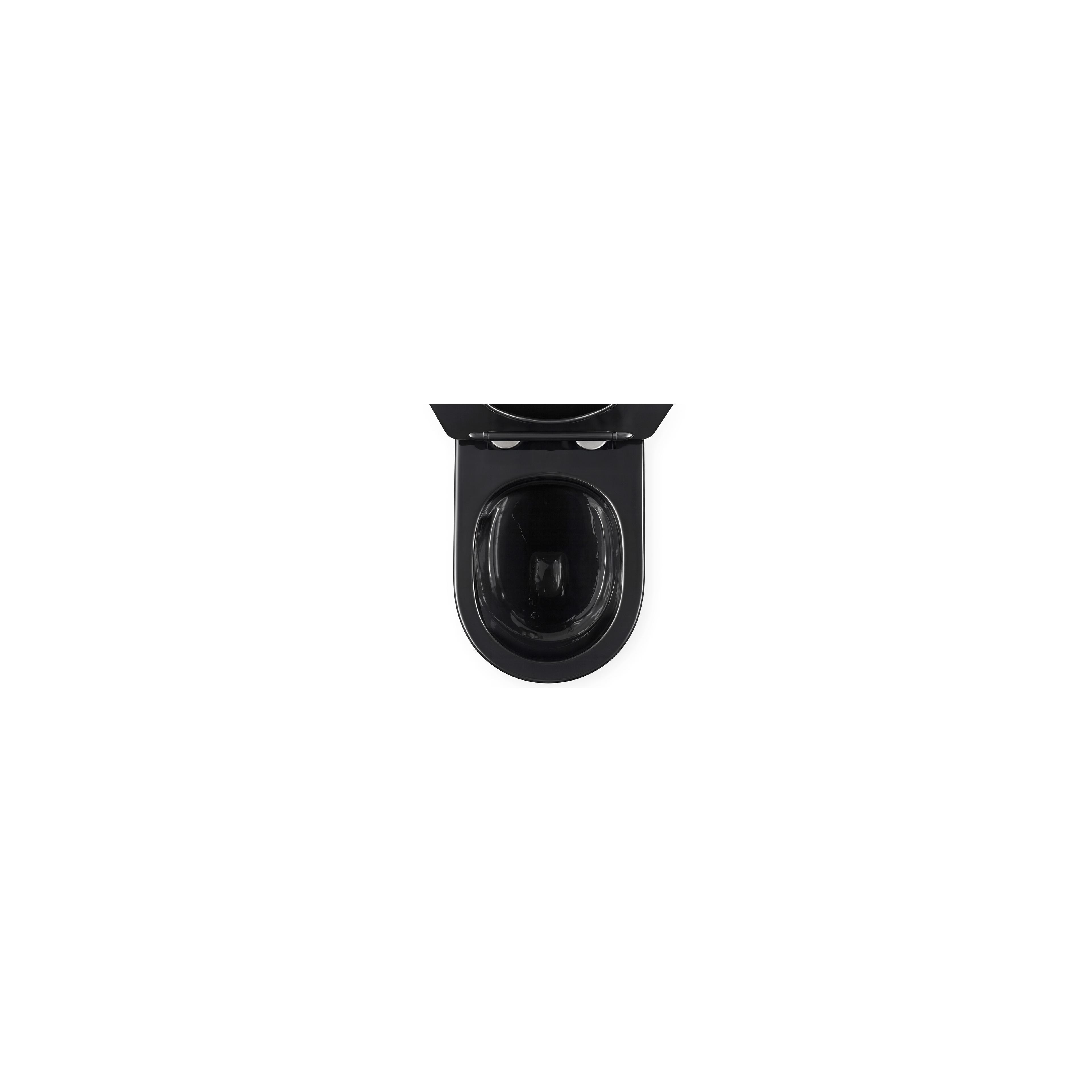 Klozetas pakabinamas Rea Carlo Mini Tornado Black Brush Gold