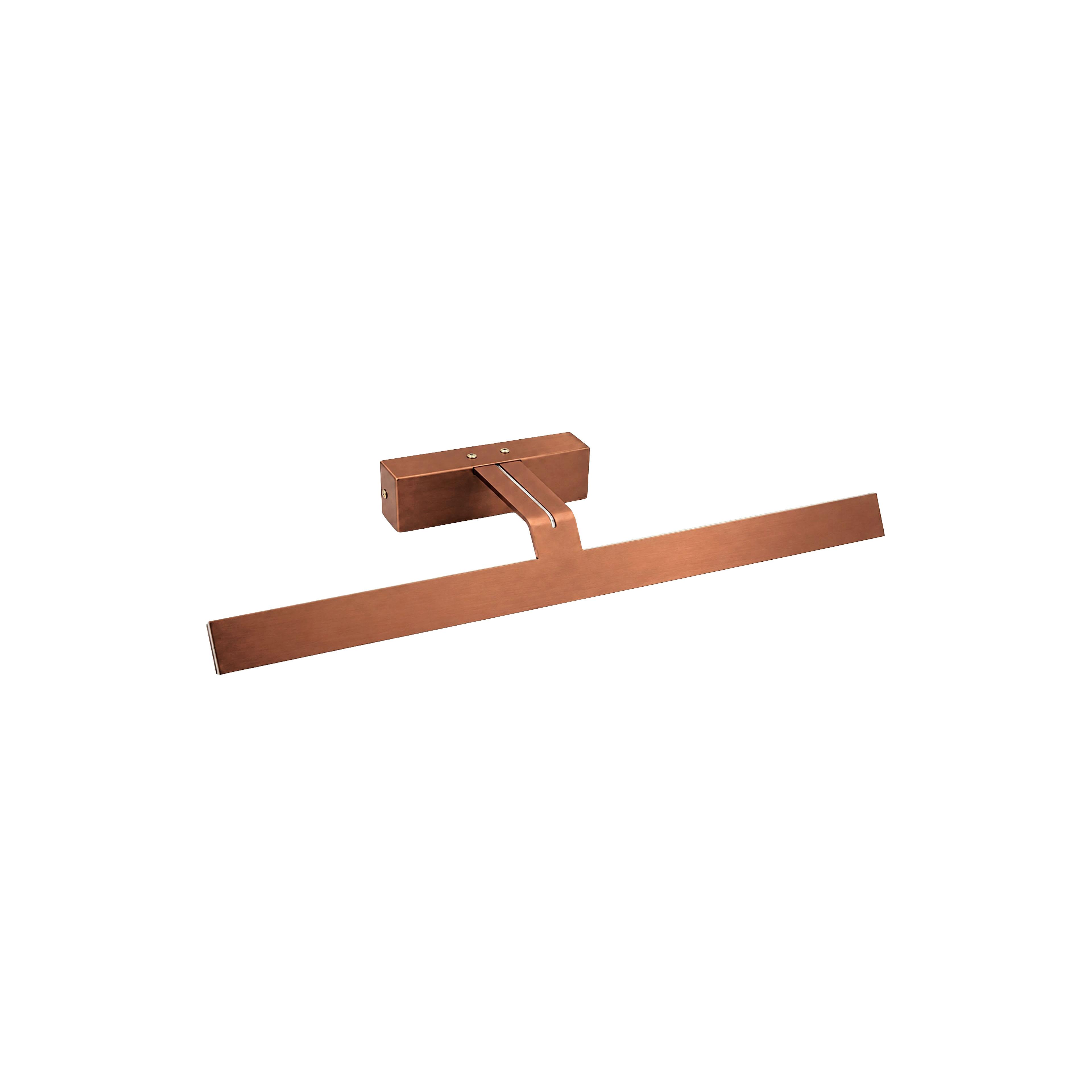 Vannitoa seina LED-valgusti SWE014-1W 58cm BRUSH COPPER
