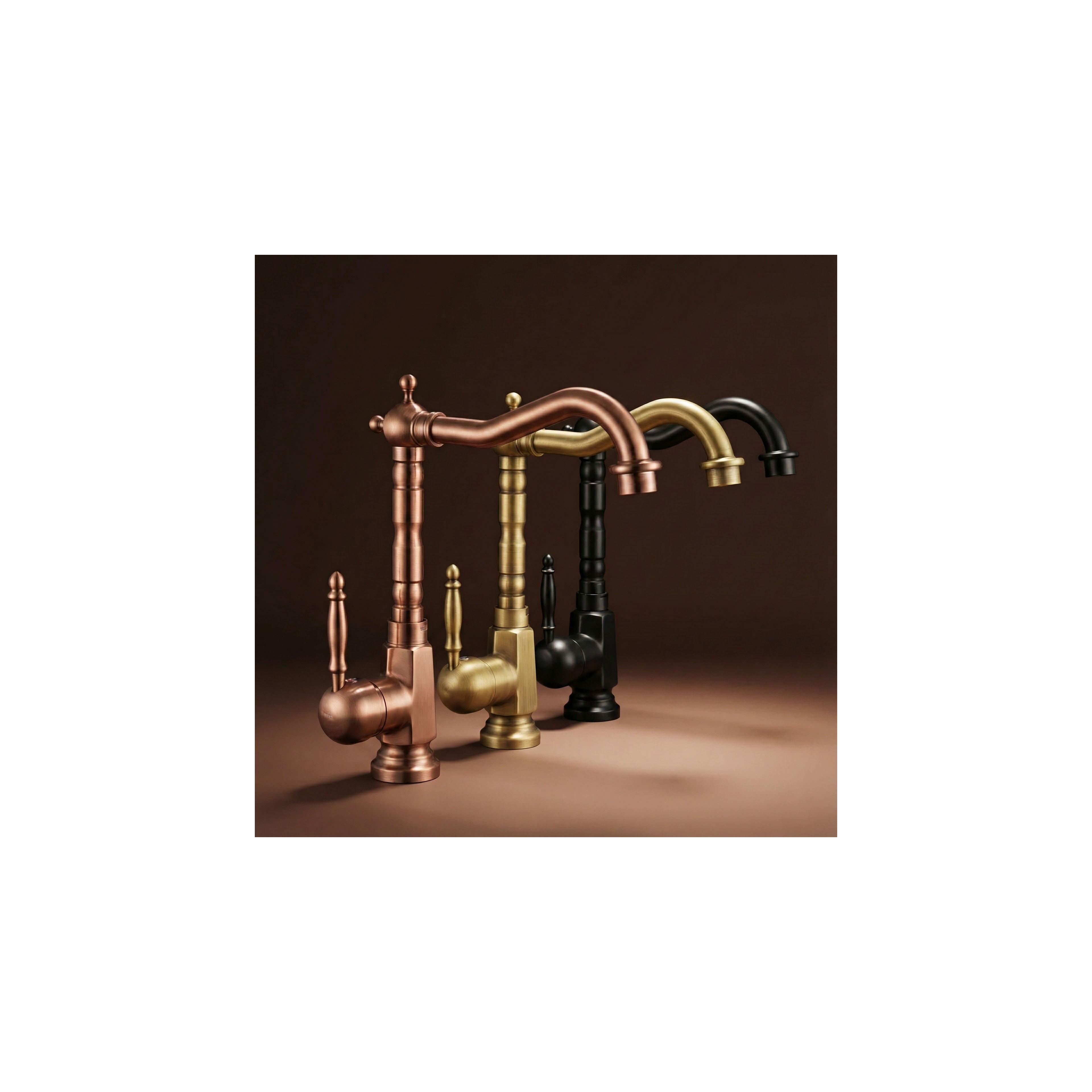 Robinet de lavabo Bona Old Gold High