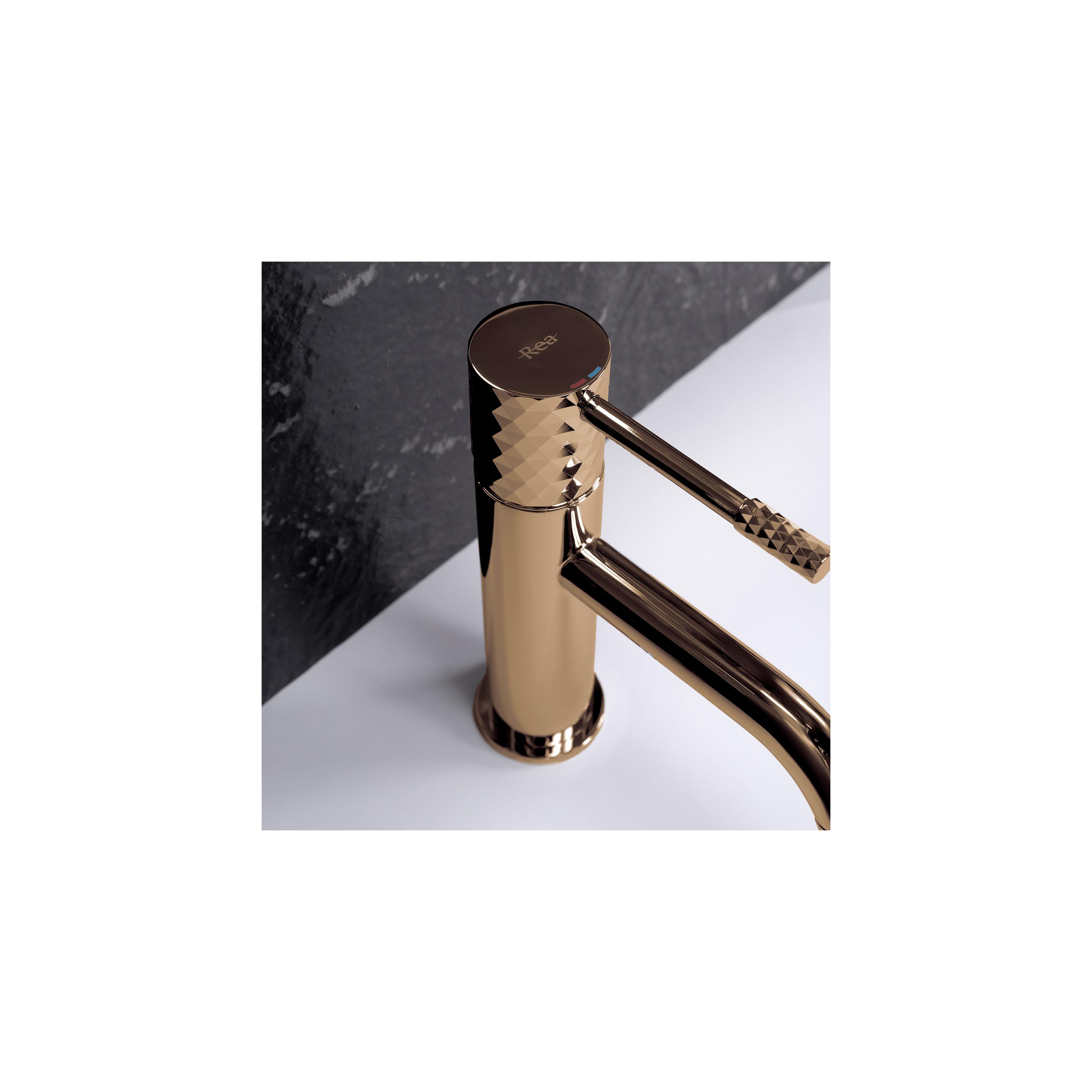 Смеситель Rea Lungo Diamond Copper Low