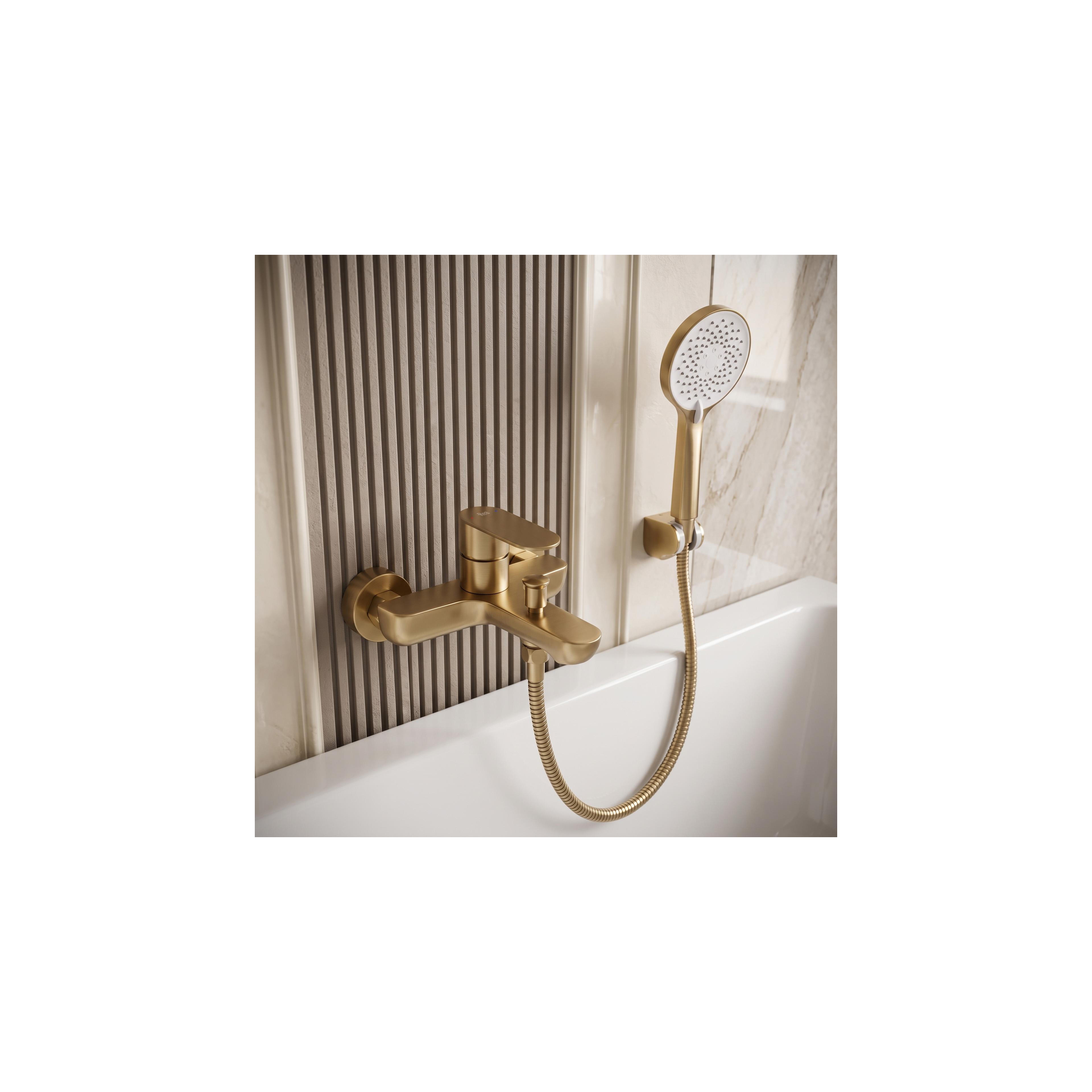 Bath faucet REA Logan Brush Gold