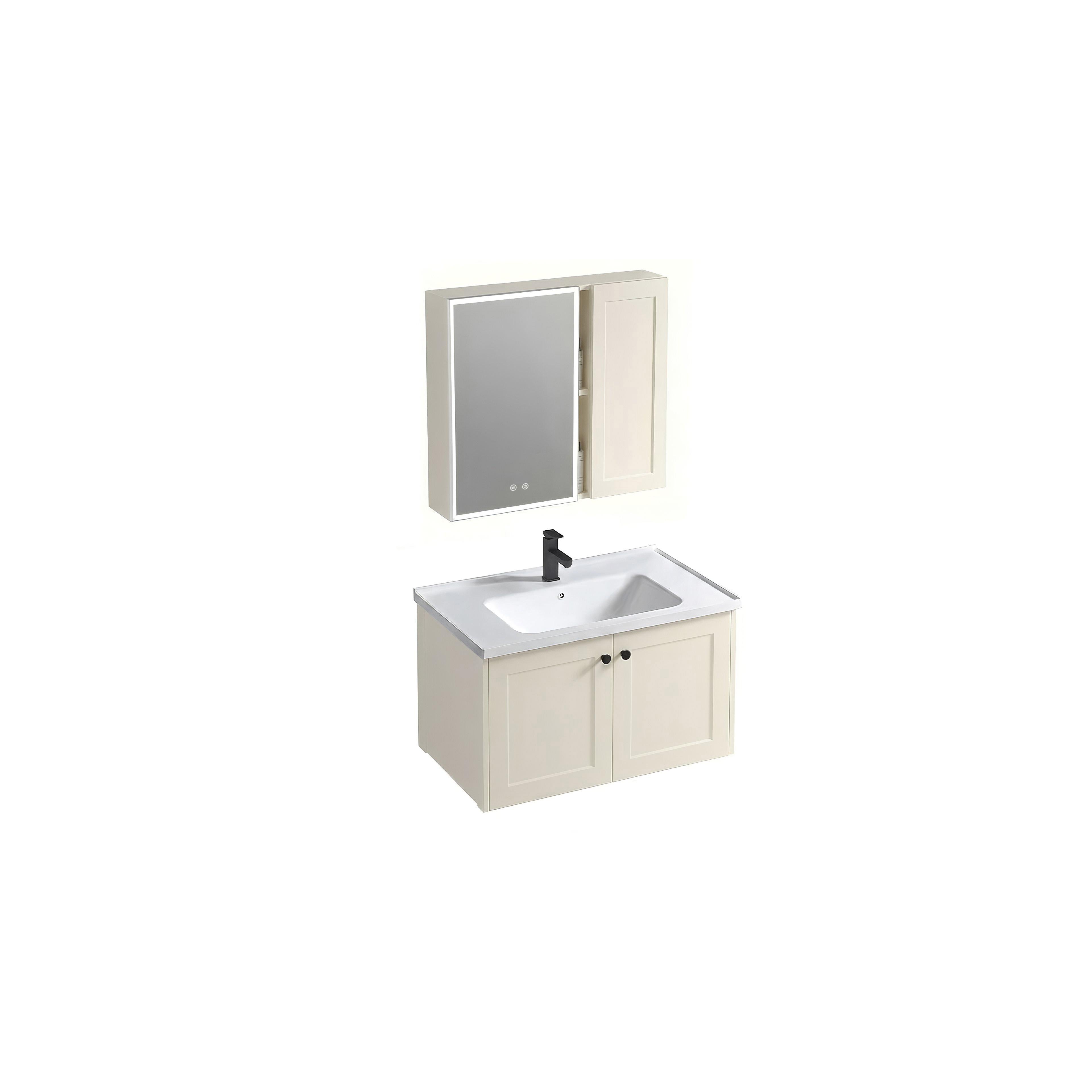 Sada koupelnového nábytku s umyvadlem Monti 60cm Creme