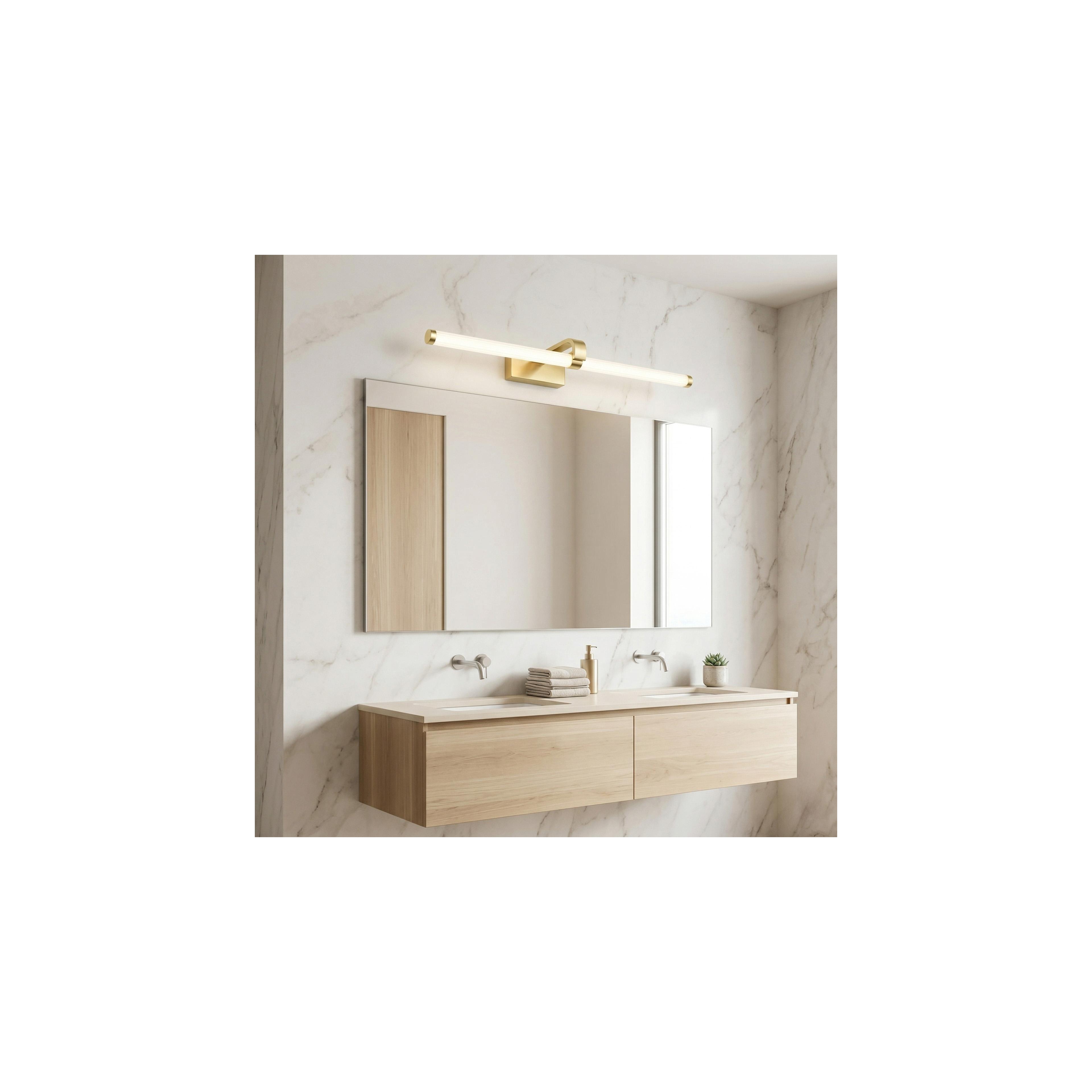 Badrum vägg LED-lampa APP1884-1W 60cm GOLD
