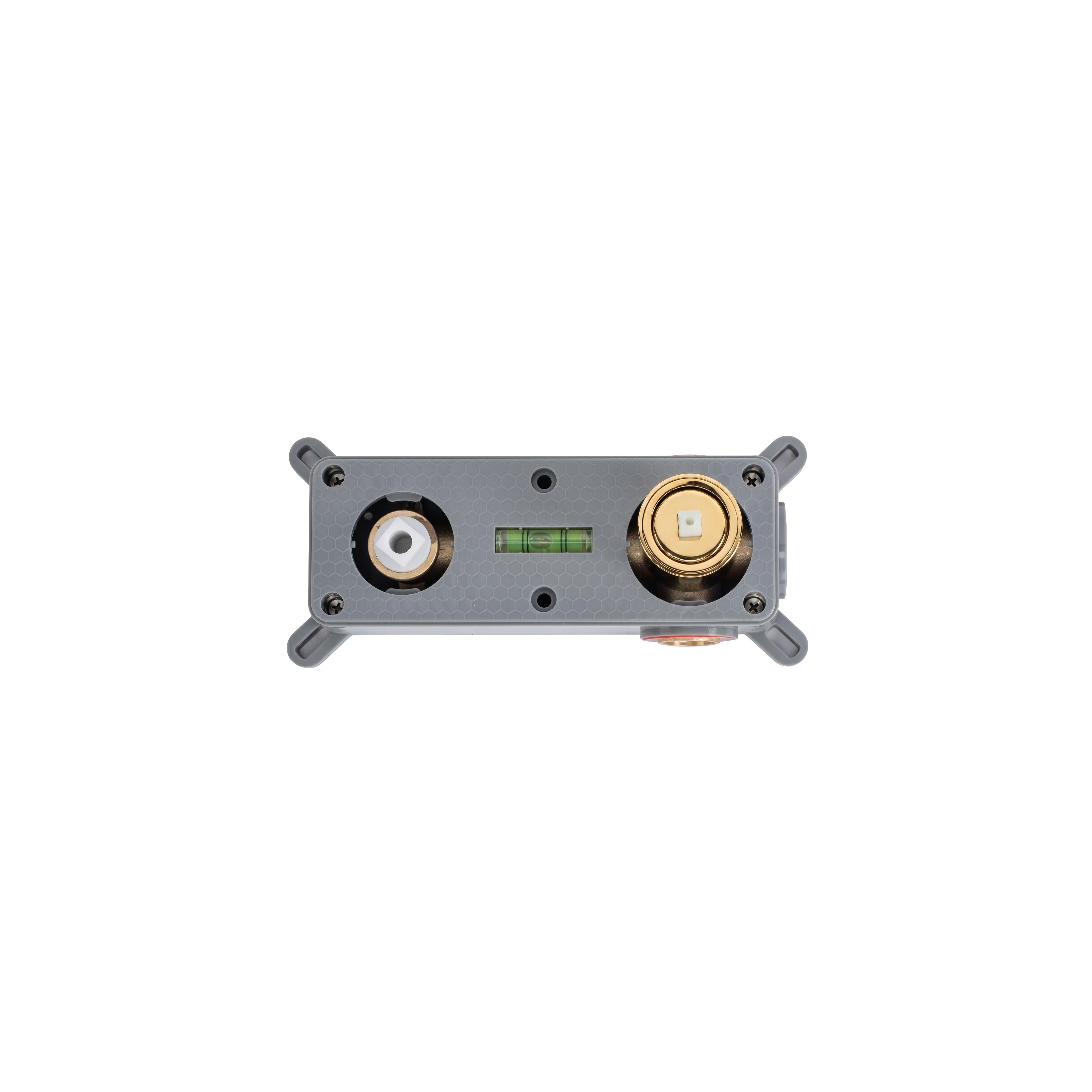 Mitigeur de lavabo encastrable REA VISION Gold + BOX