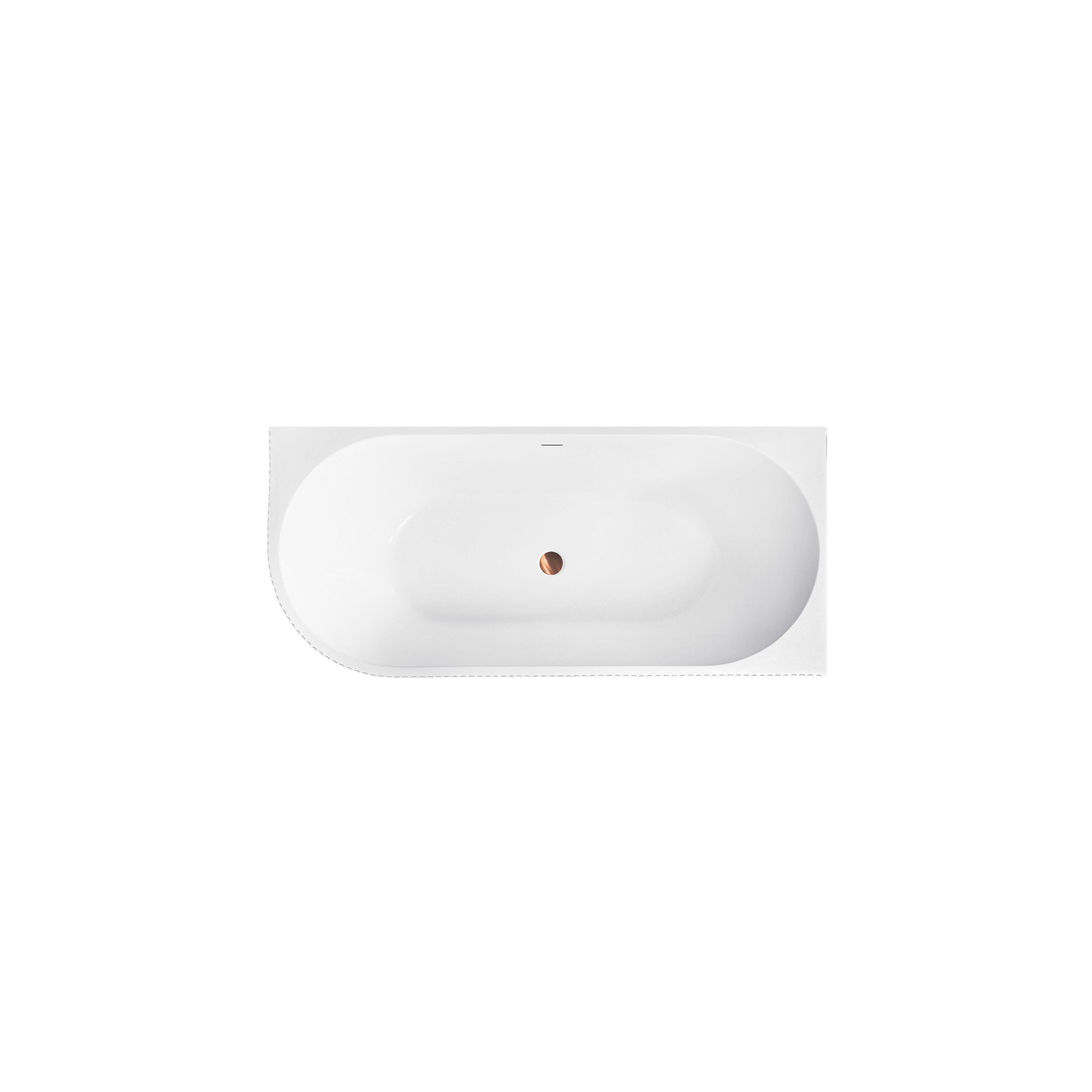 Bathtub Corner Acrylic WENUS RIGHT 170