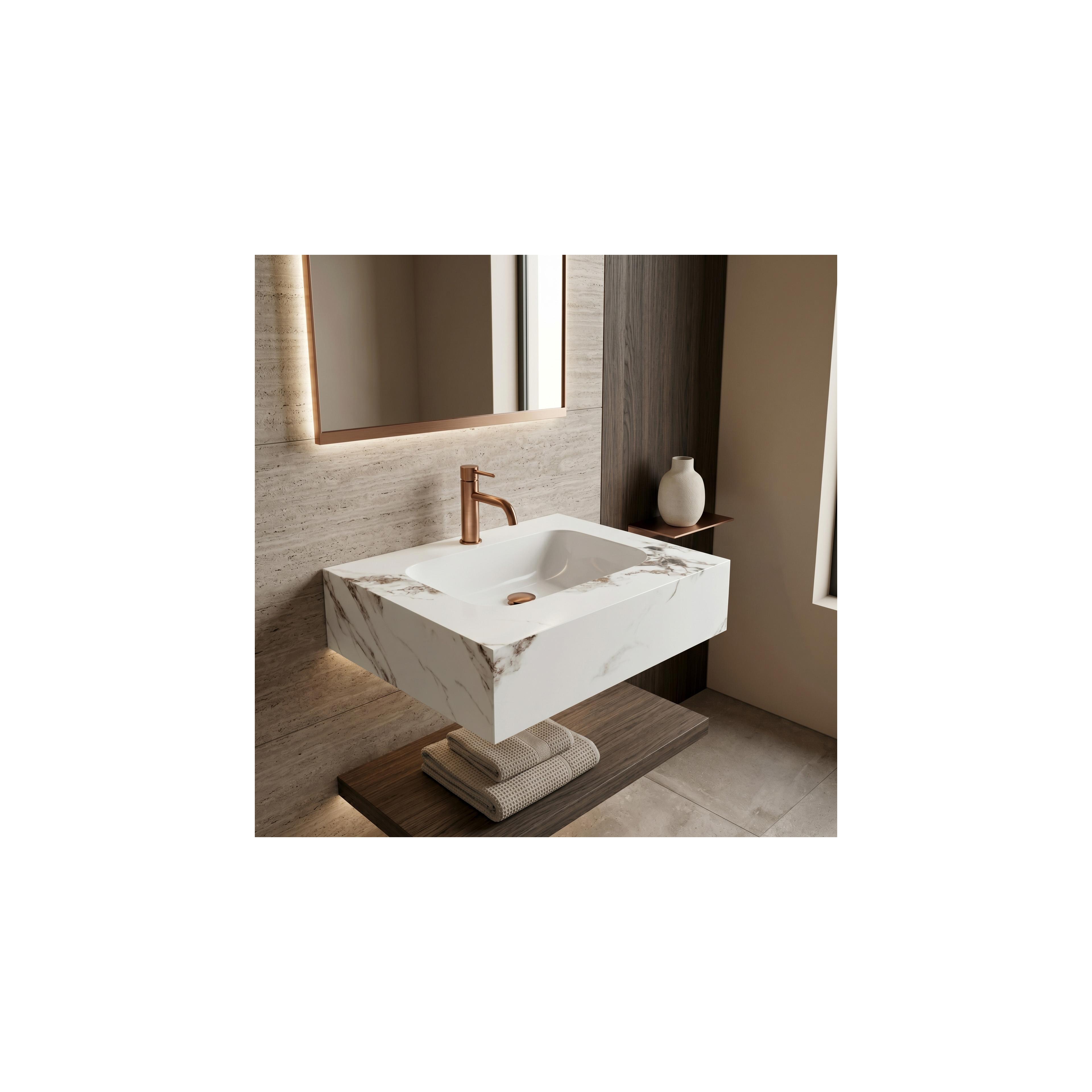 Wall-hung washbasin REA Aresa Cold Jade 60