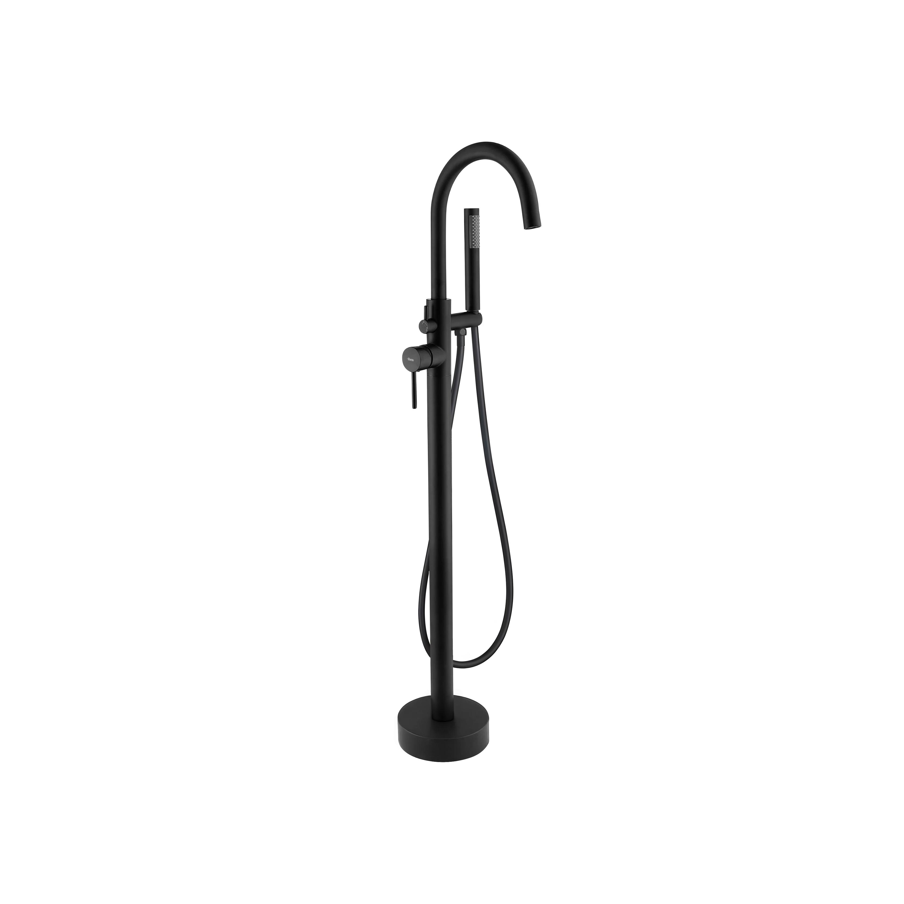 Free-standing faucet Rea Lungo Black