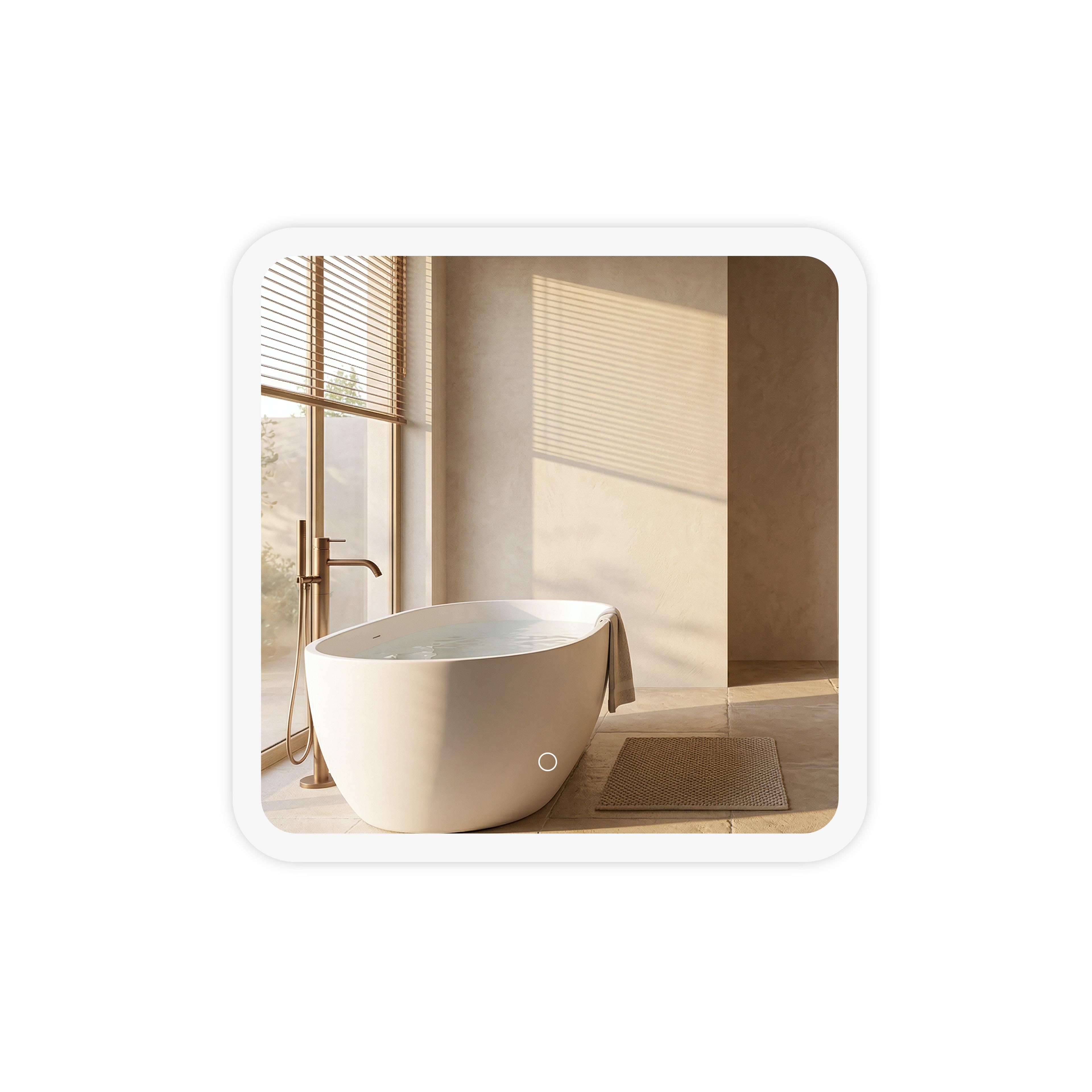Mirror LED 70x70cm TOP-2