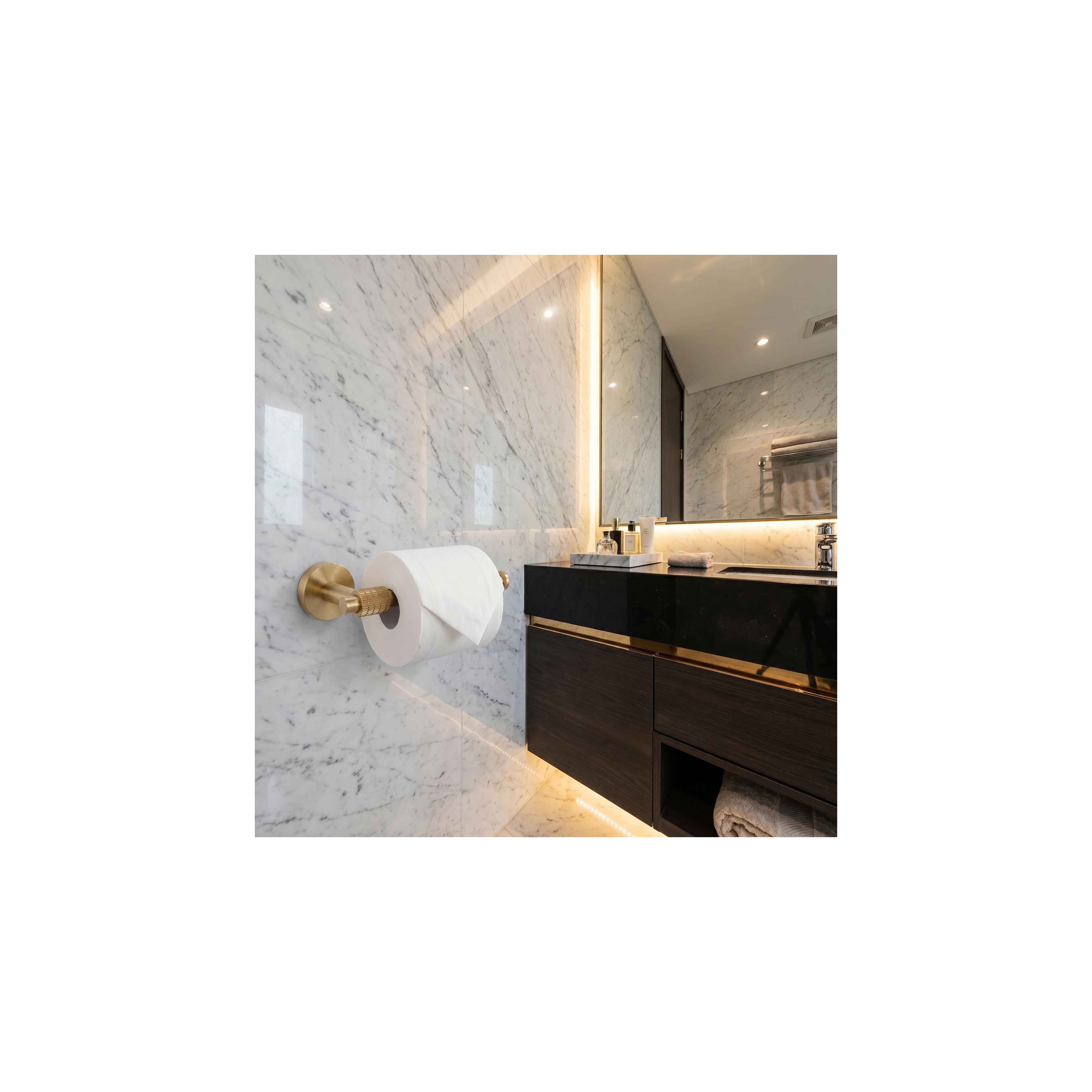 Ručka za WC papir  29105 Riwon Brush Gold