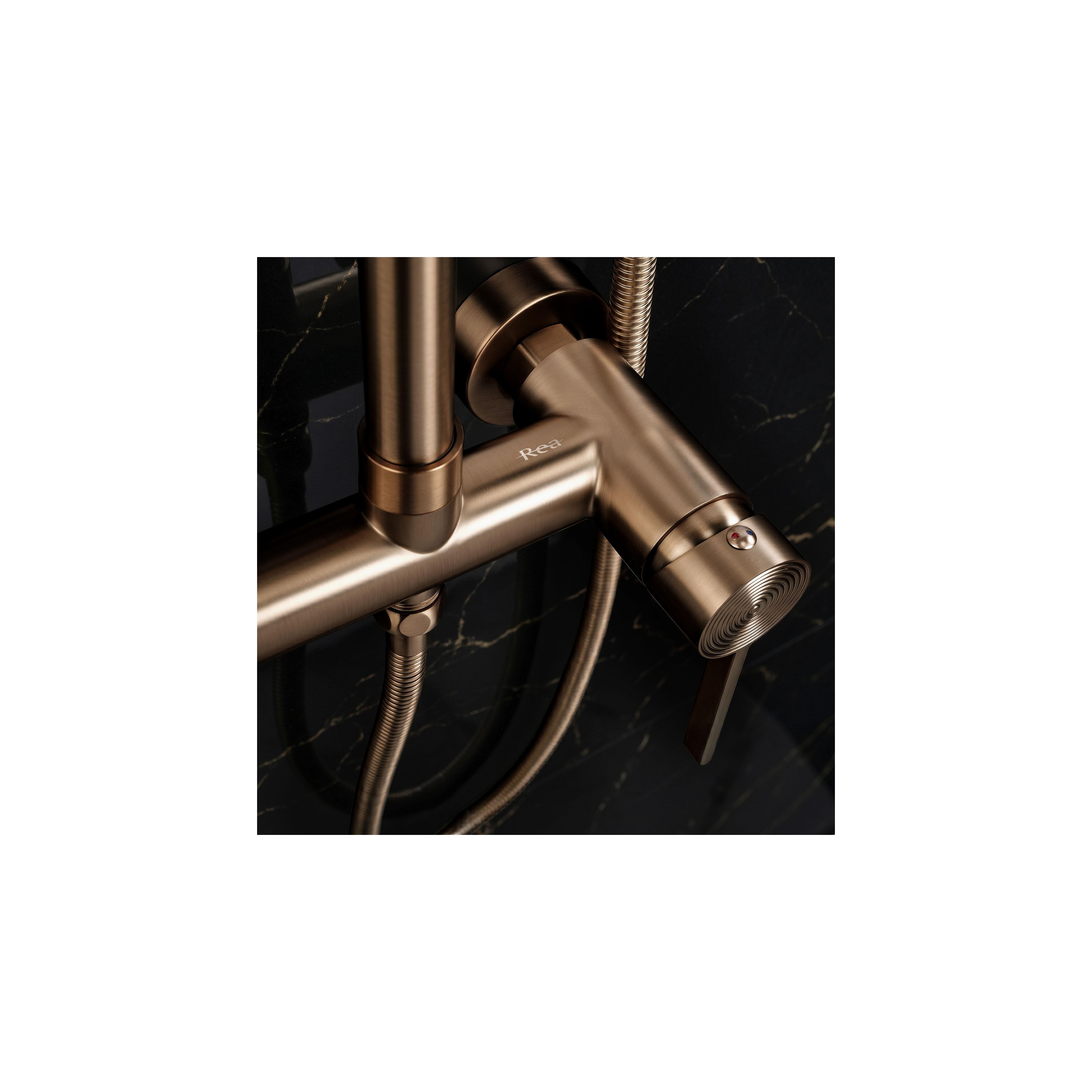 Shower set Rea Foster Brush Copper
