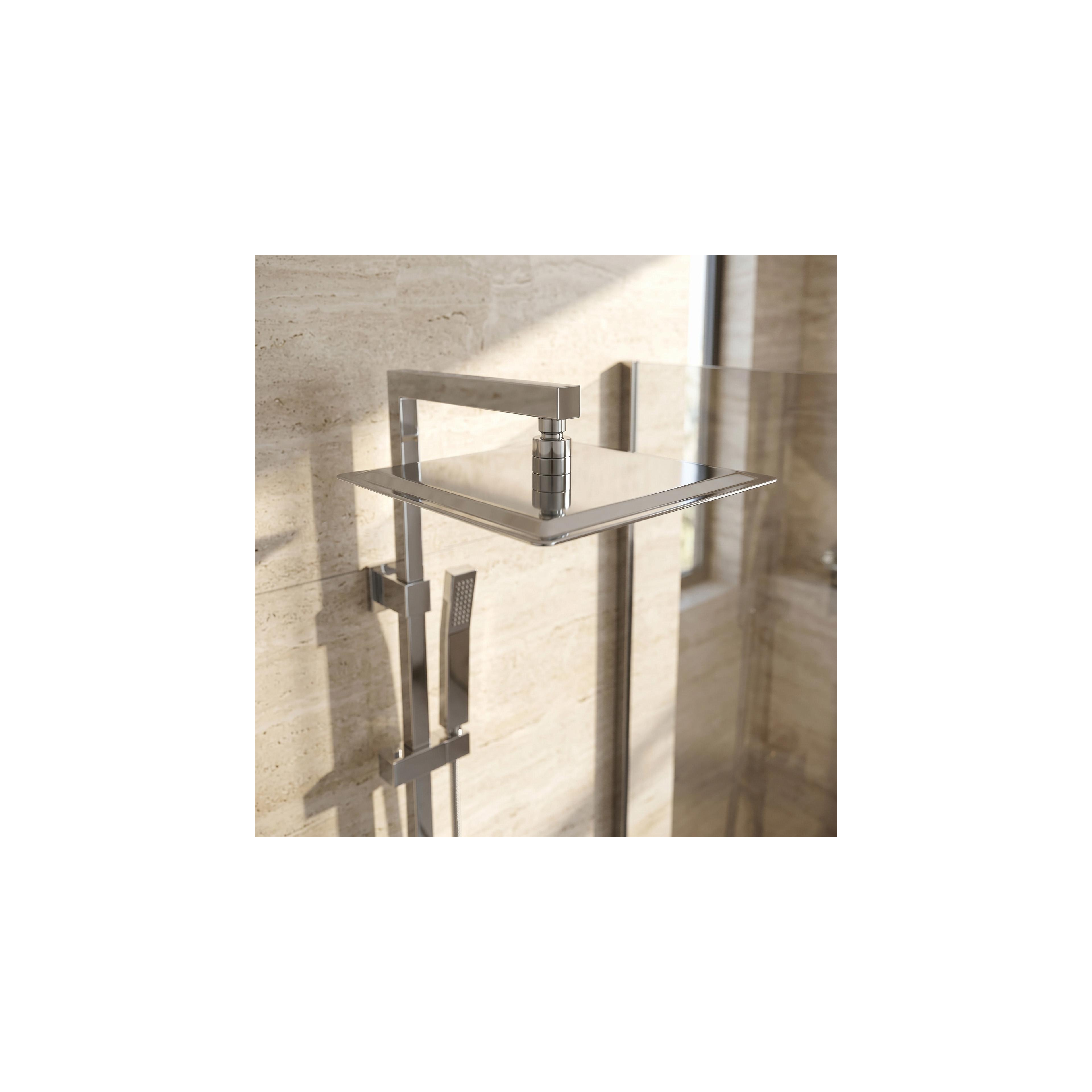 Quadratische Regendusche REA JS-P015 25cm Chrome