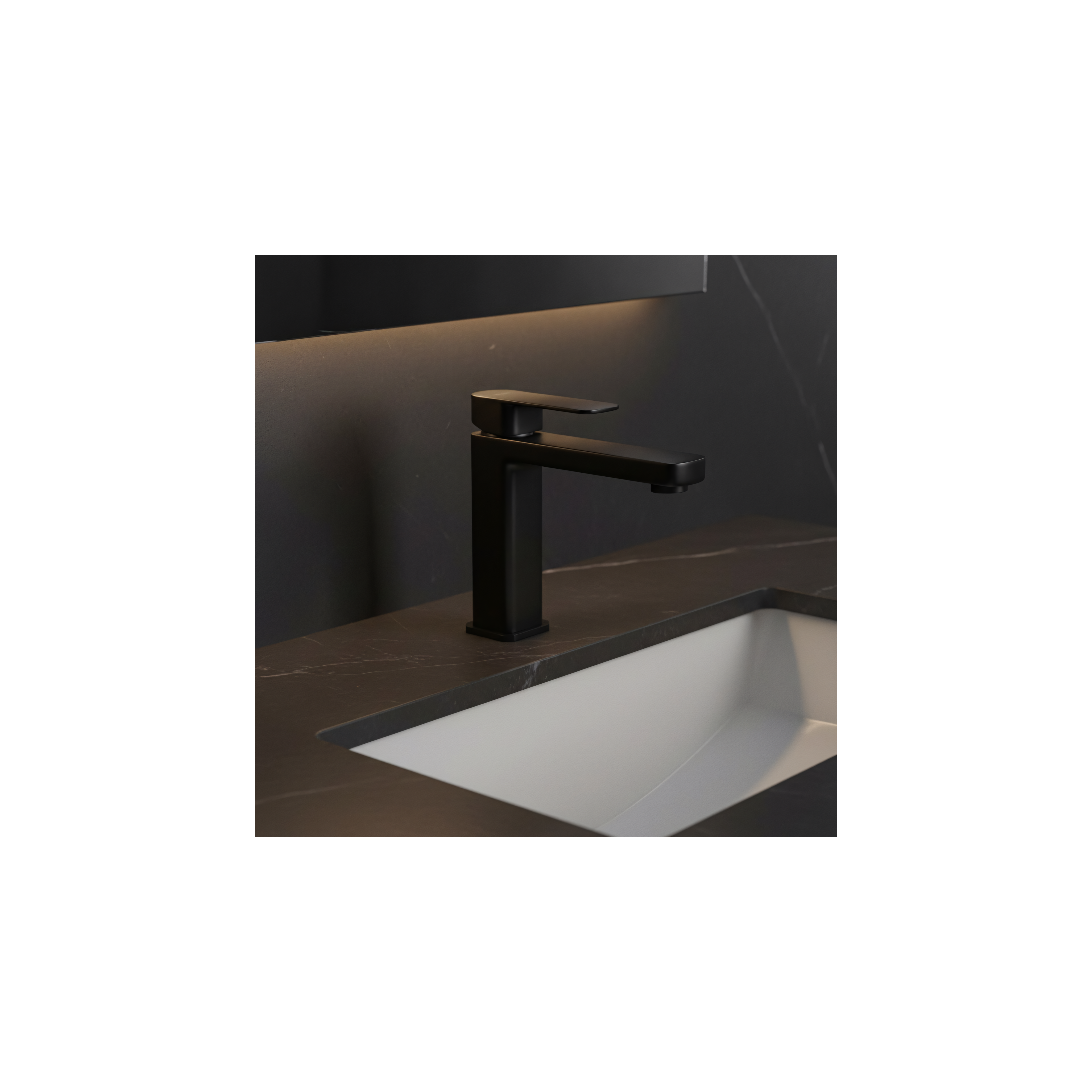 Robinet de salle de bain Rea Arlo Black