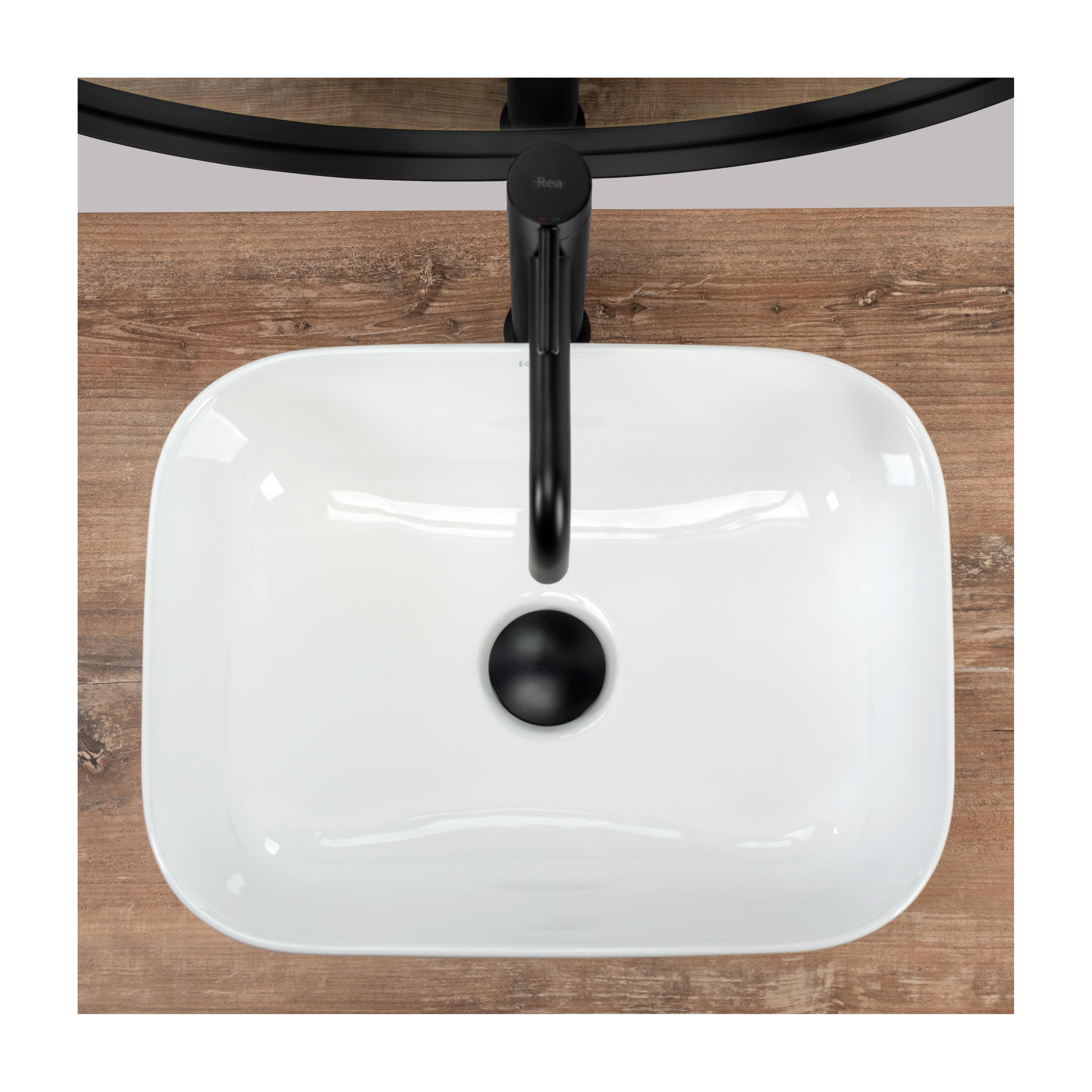 Lavoar pe blat Rea Demi Mini White