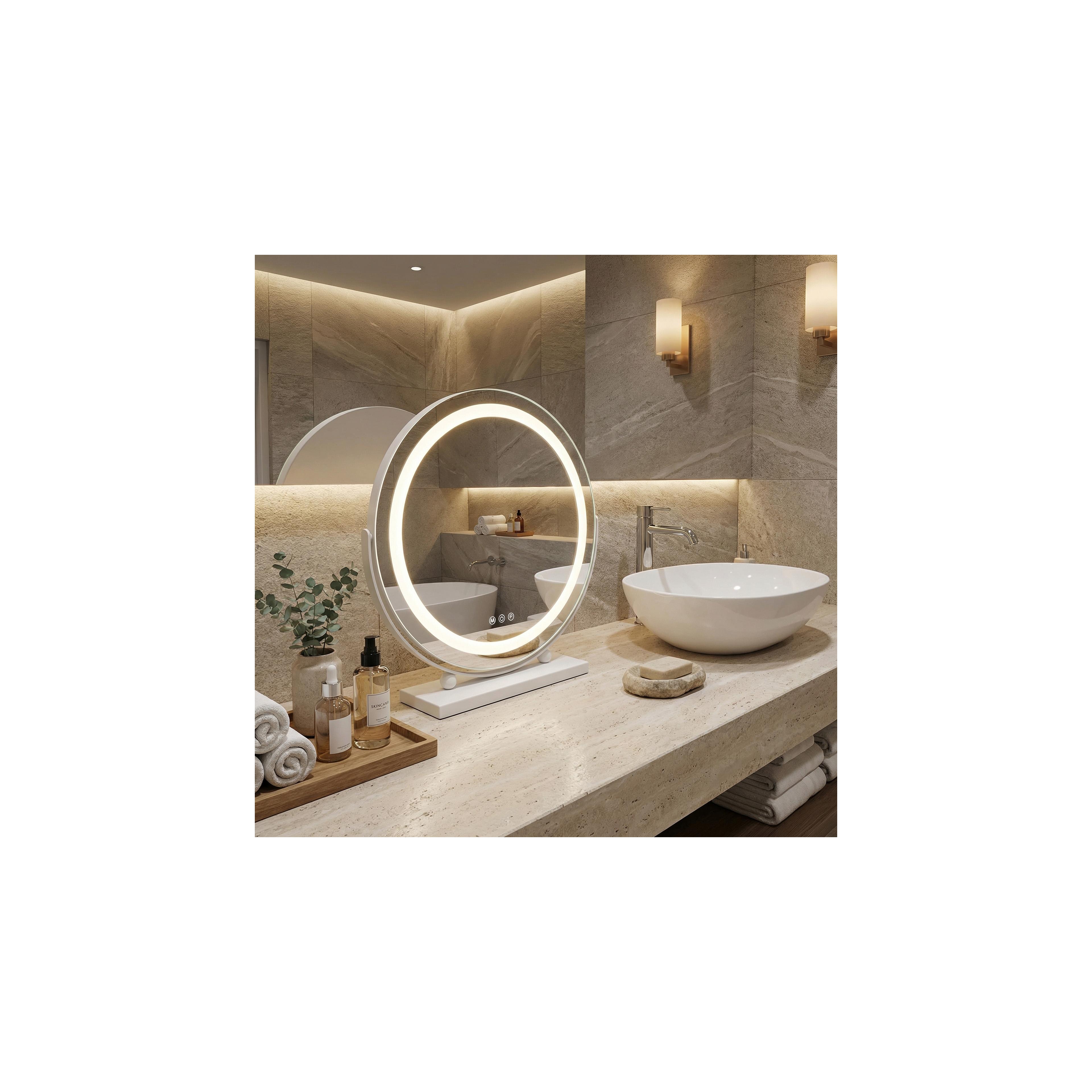 LUSTRO LED MAKE-UP White 40 cm