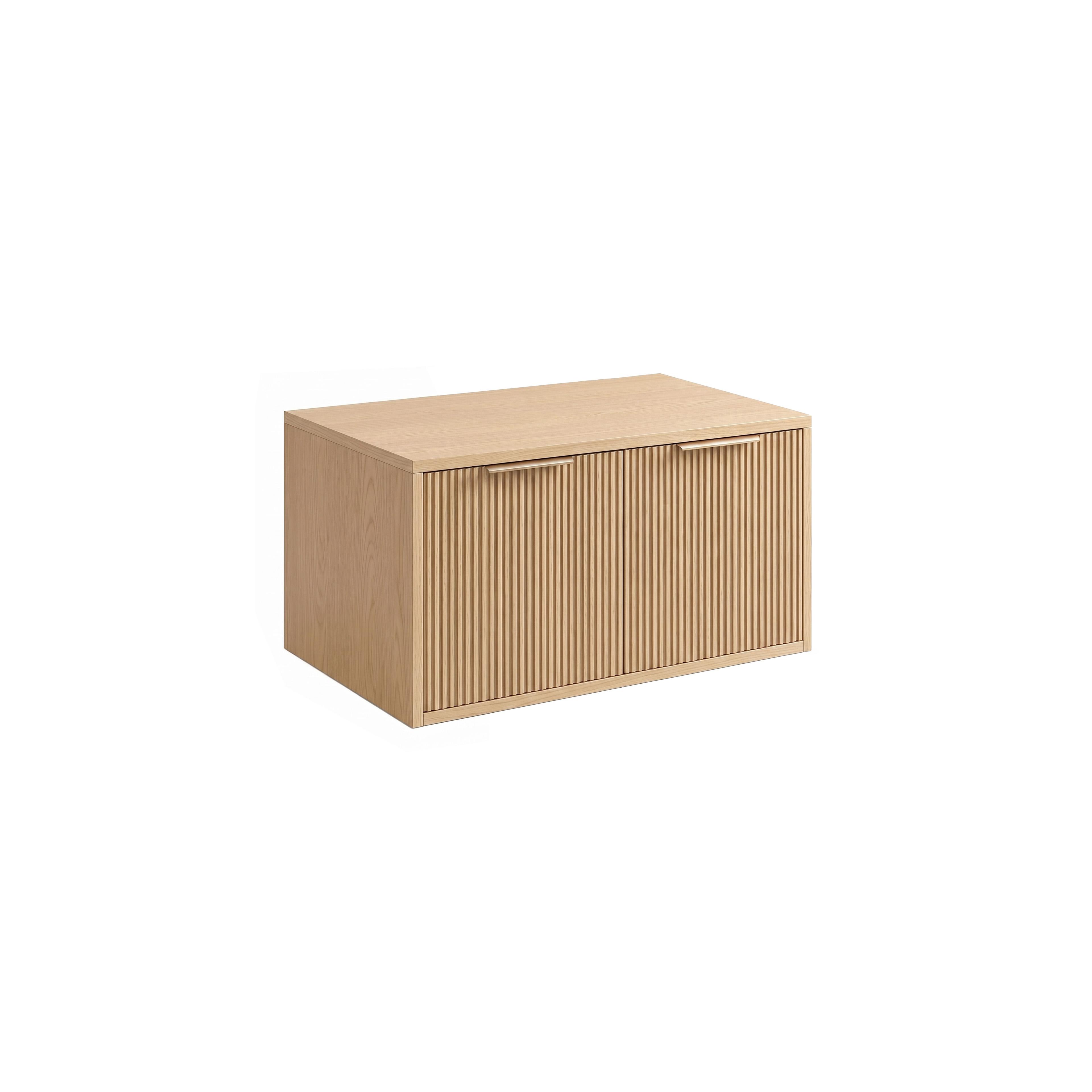 Bathroom vanity cabinet Rea Core 80cm Beige