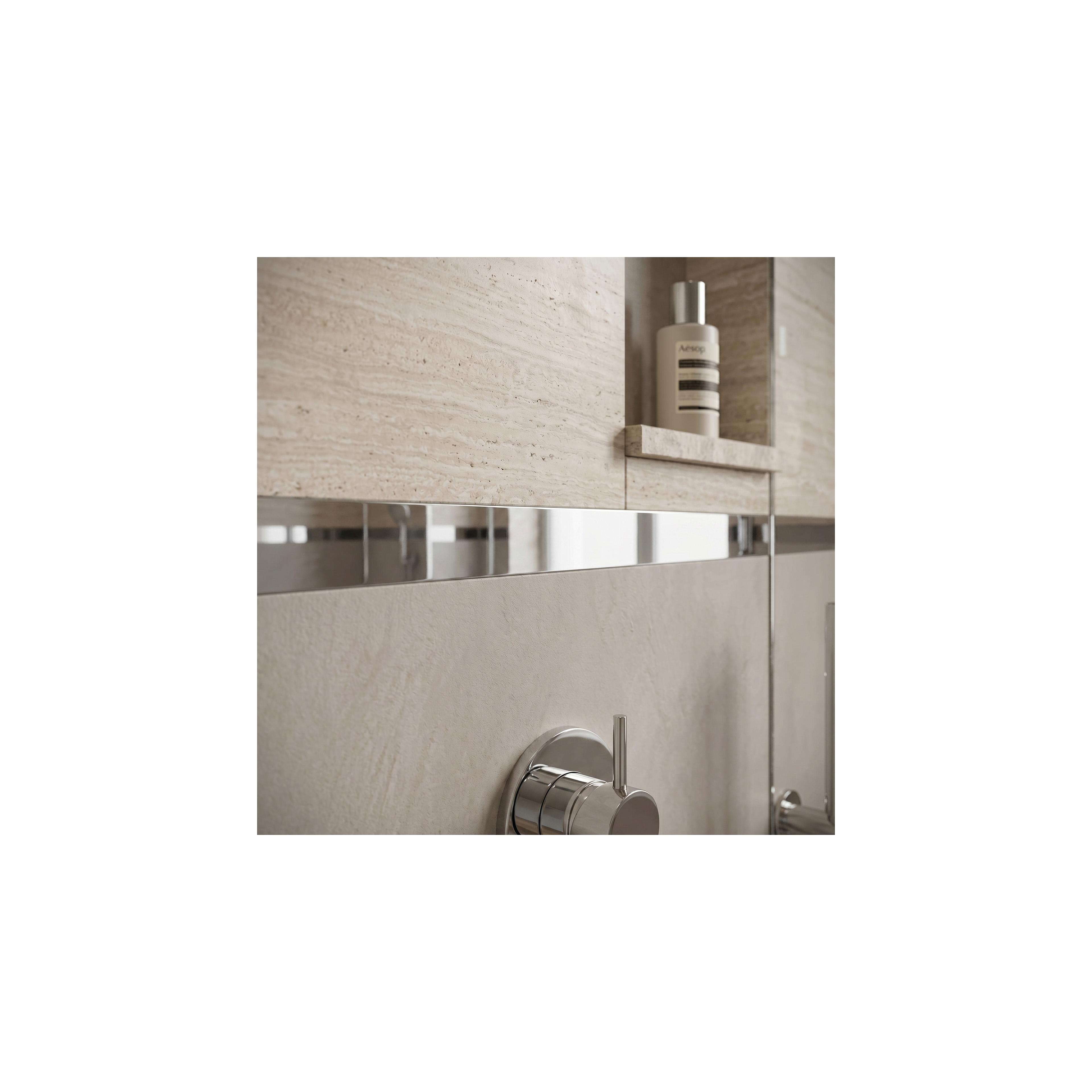 Self-adhesive decorative trim Rea P14454CC 3,8cm Silver