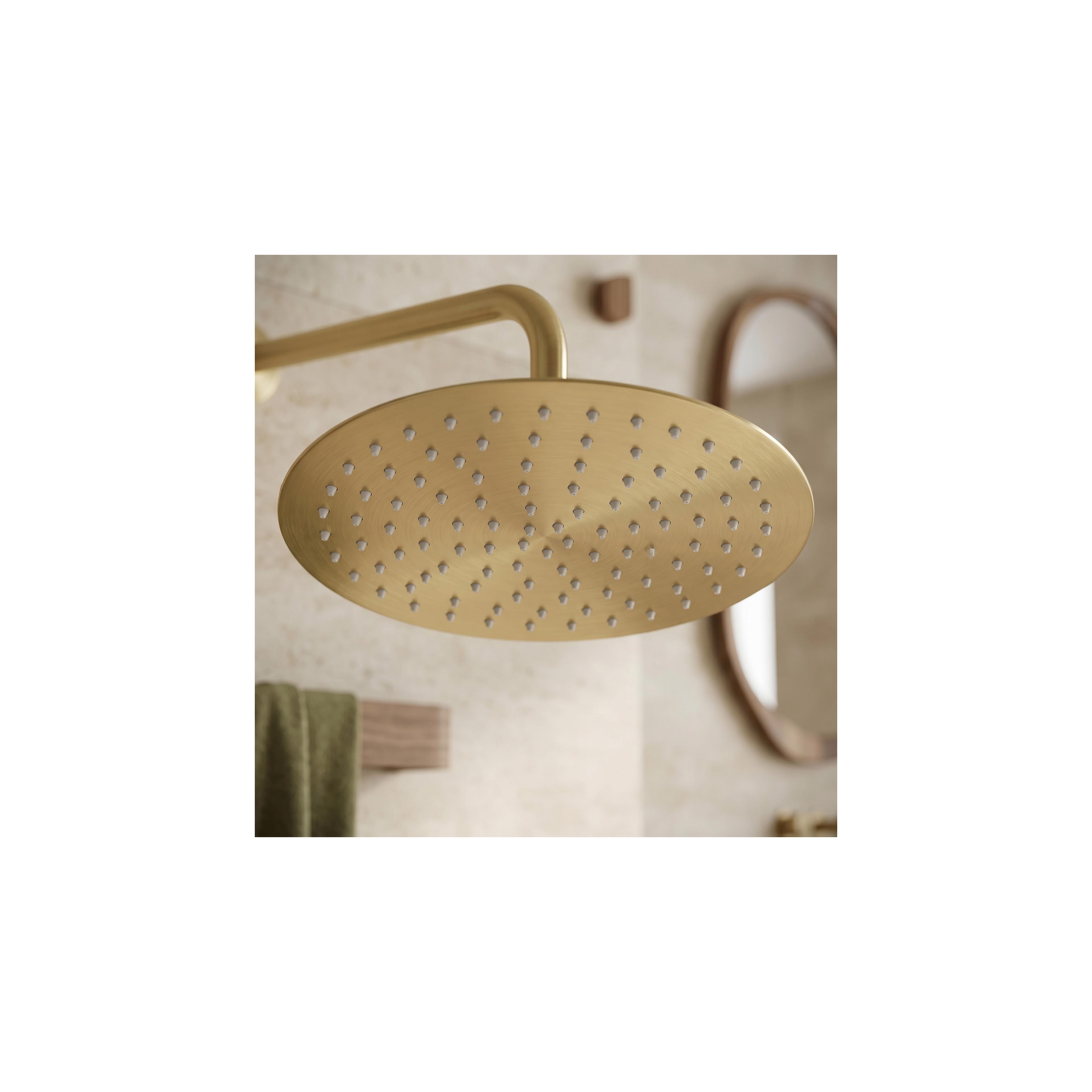 Runde Regendusche REA JS-P014BG 30cm Brush Gold