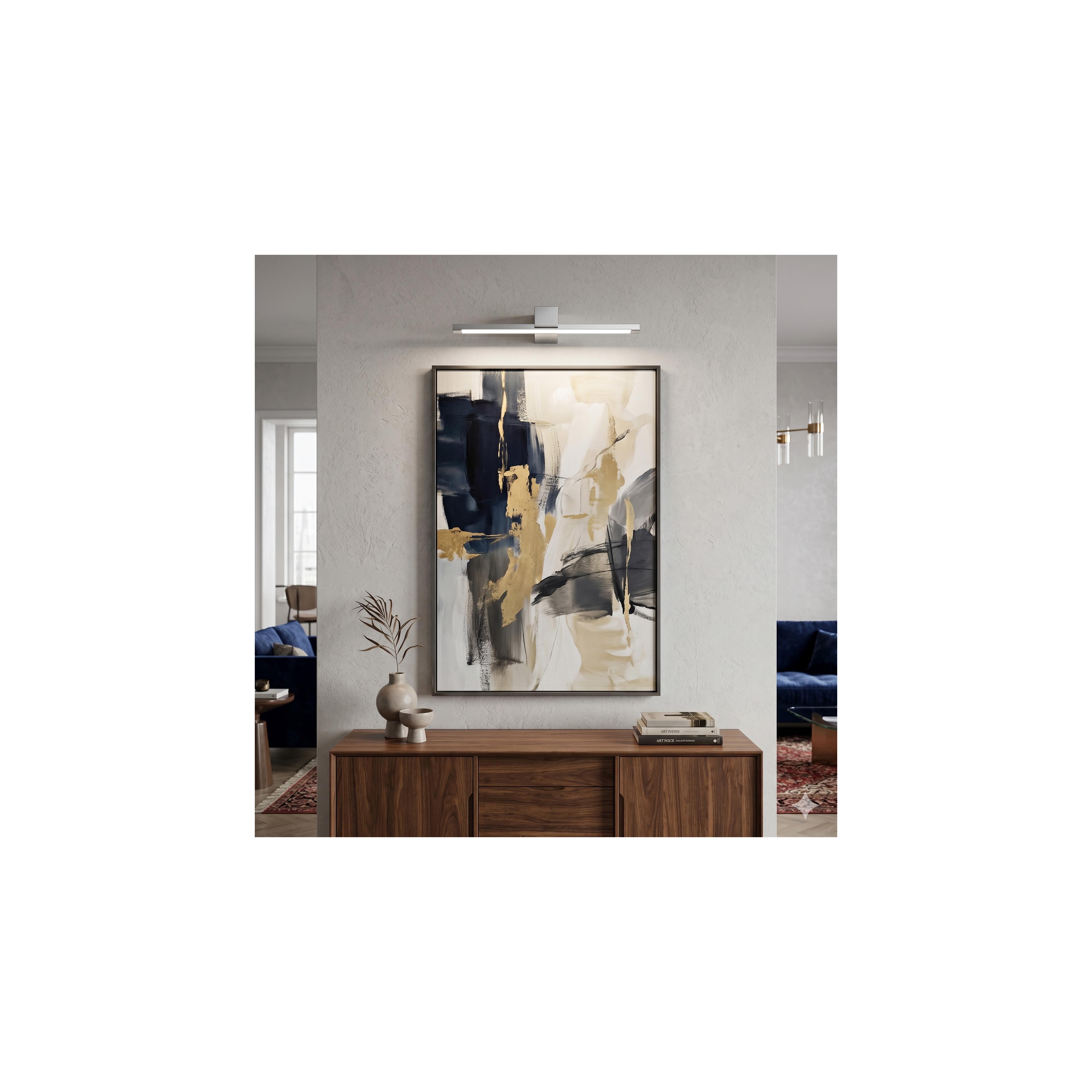 Bad LED-Wandleuchte SWE041-1W 60cm Chrome