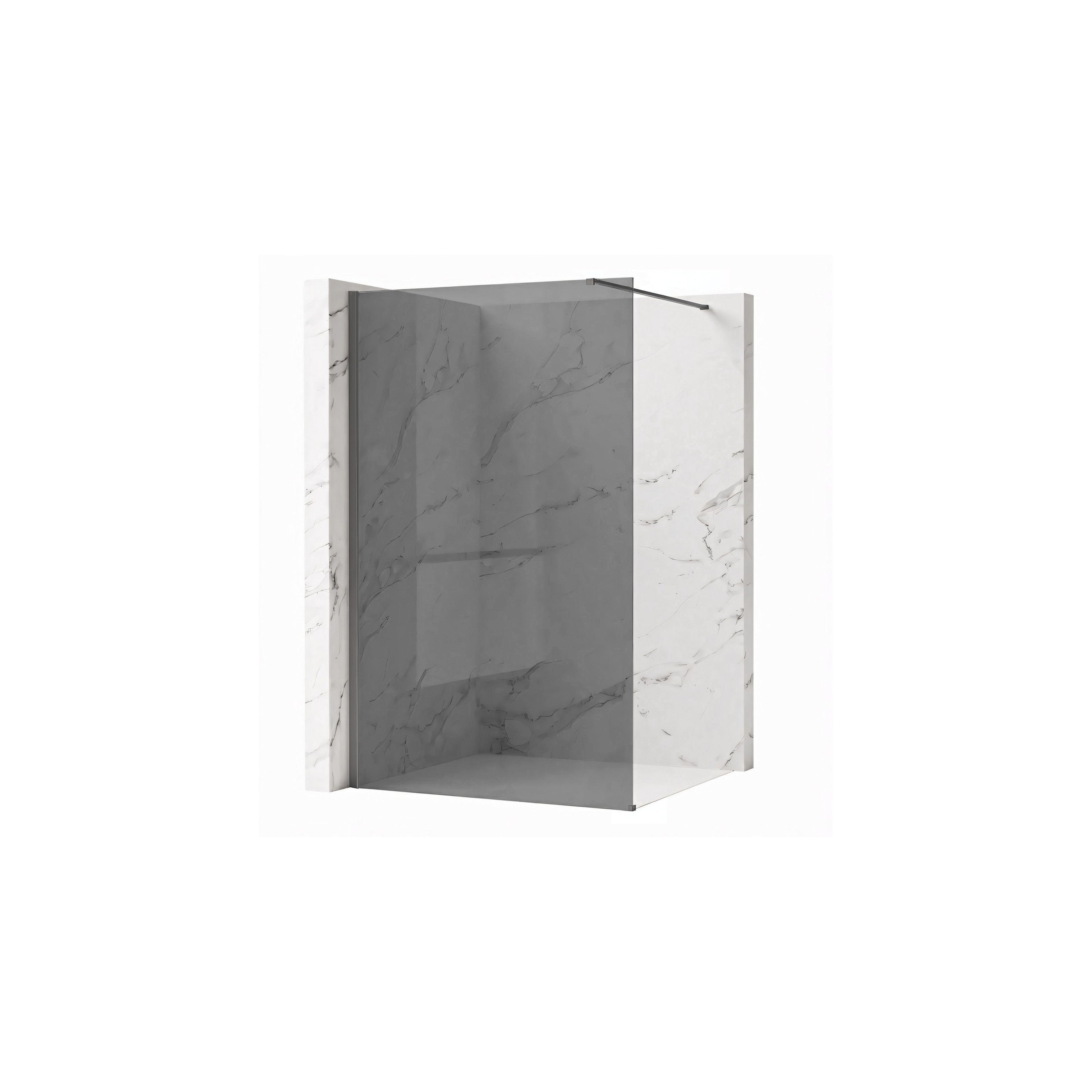 Paroi de douche Rea Flexi Grey / Titan 130